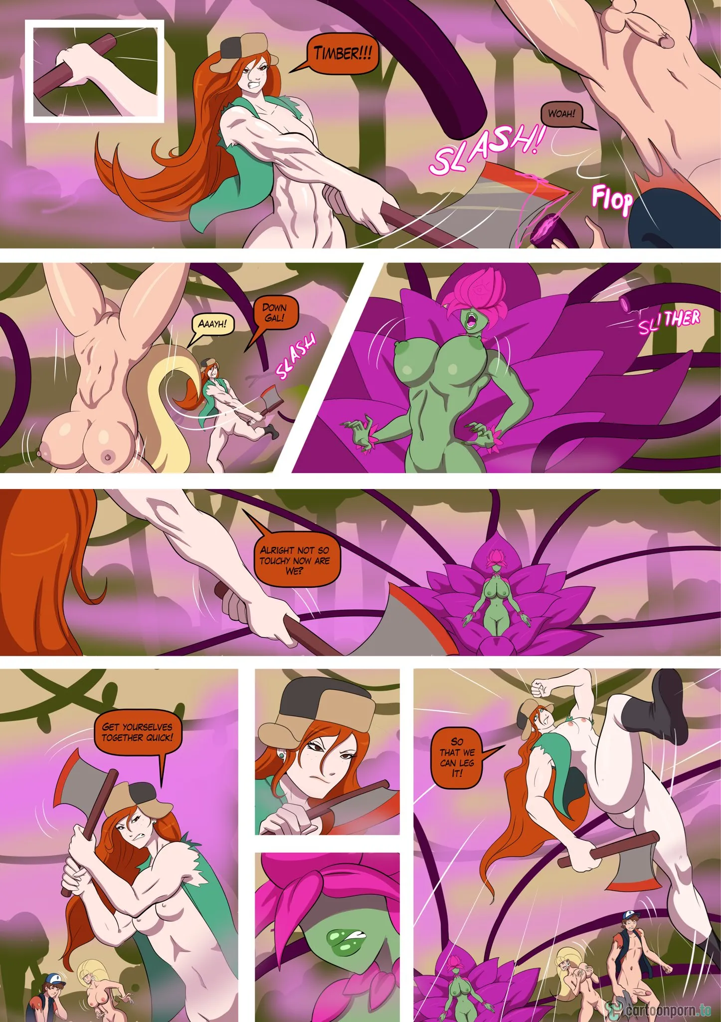 Bimbo Falls (Gravity Falls) [Annon] - Chapter 1 — Page 54