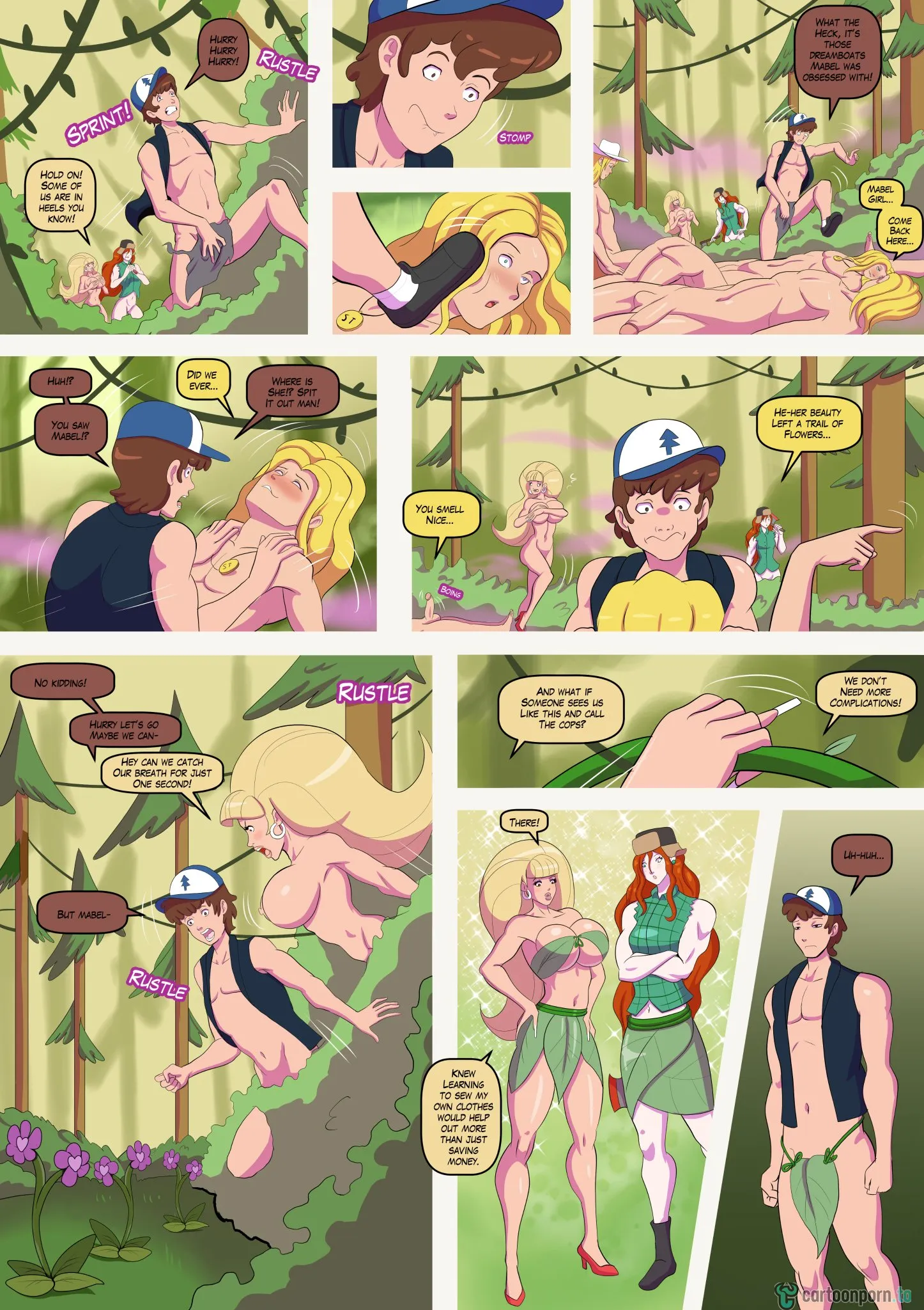 Bimbo Falls (Gravity Falls) [Annon] - Chapter 1 — Page 55
