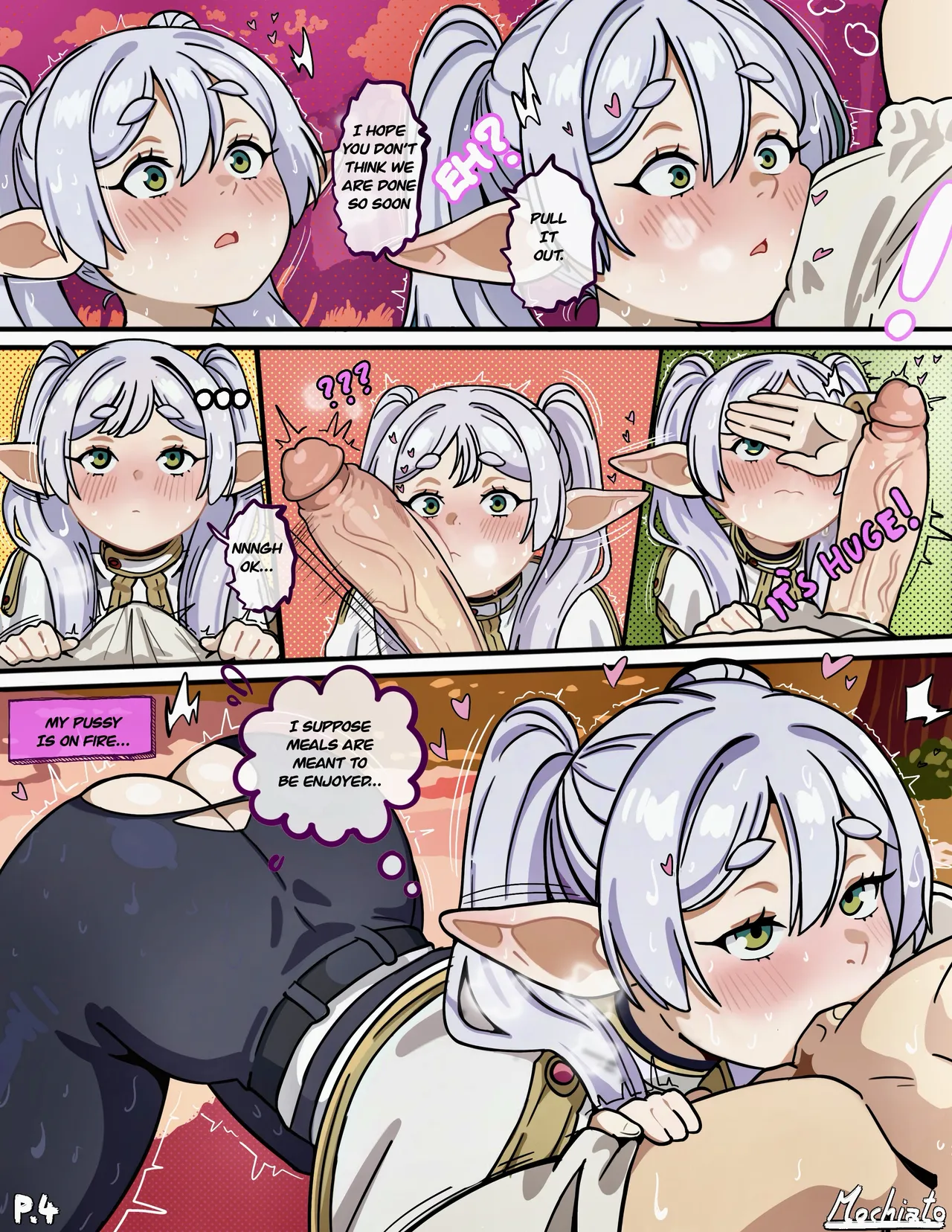 Frieren’s happy reunion (Frieren's at Worlds End) [Mochiato] - Chapter 1 — Page 5