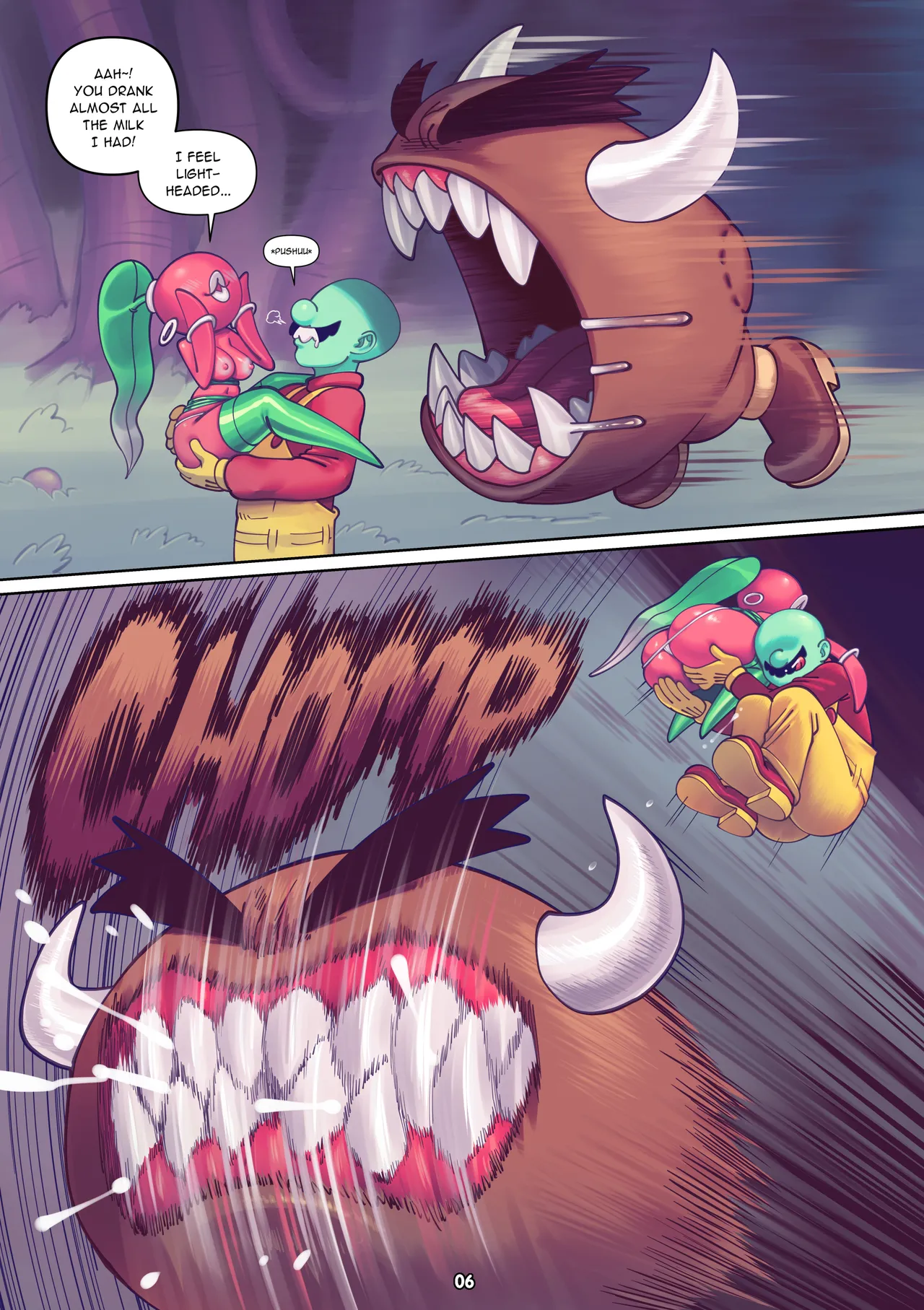 Plumber + Princess 3 (Super Mario Bros.) [+extras] [Supersatanson] - Chapter 1 — Page 8