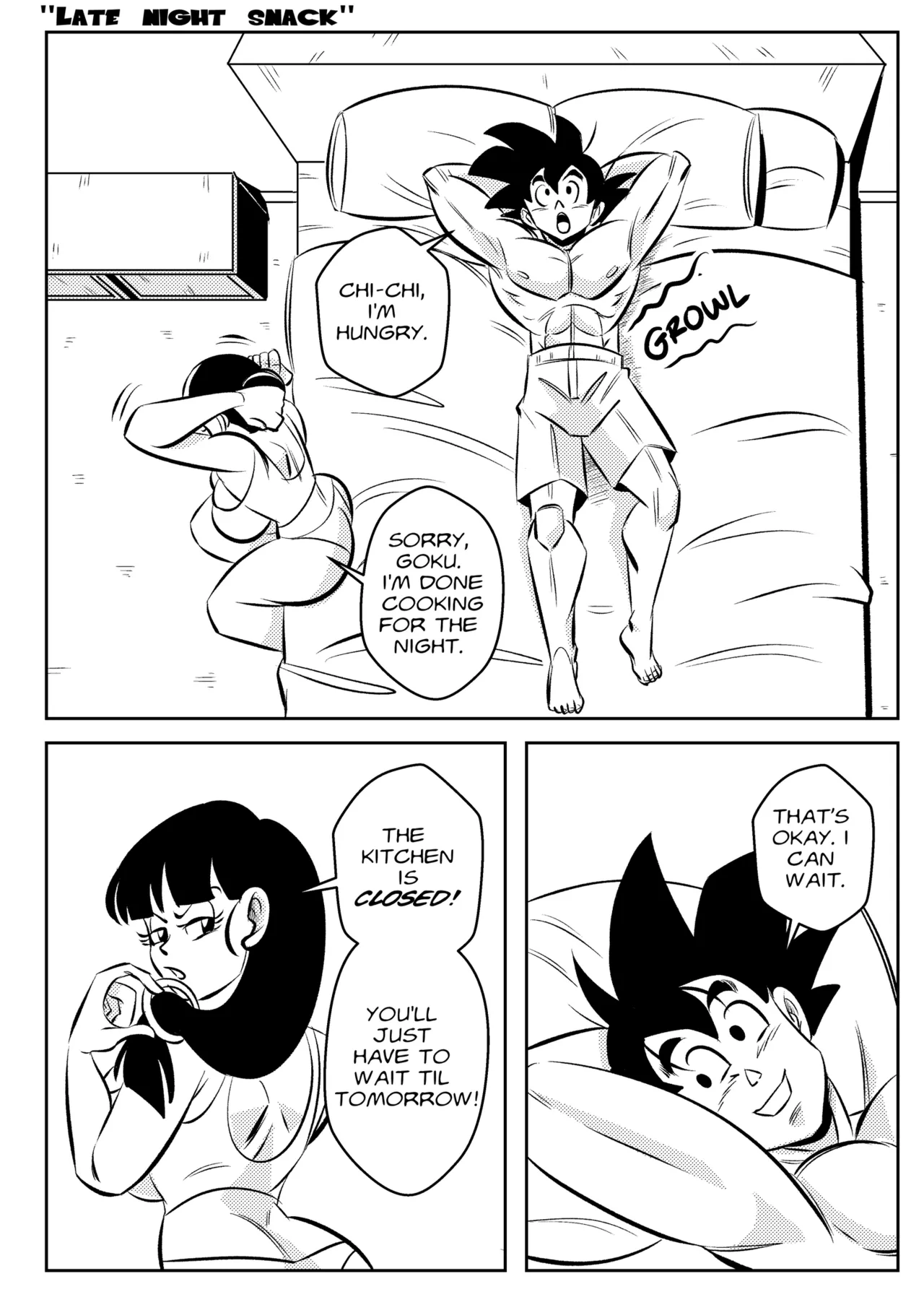 7 Days of GoChi (Dragon Ball) [FunsexyDB] - Chapter 1 — Page 32