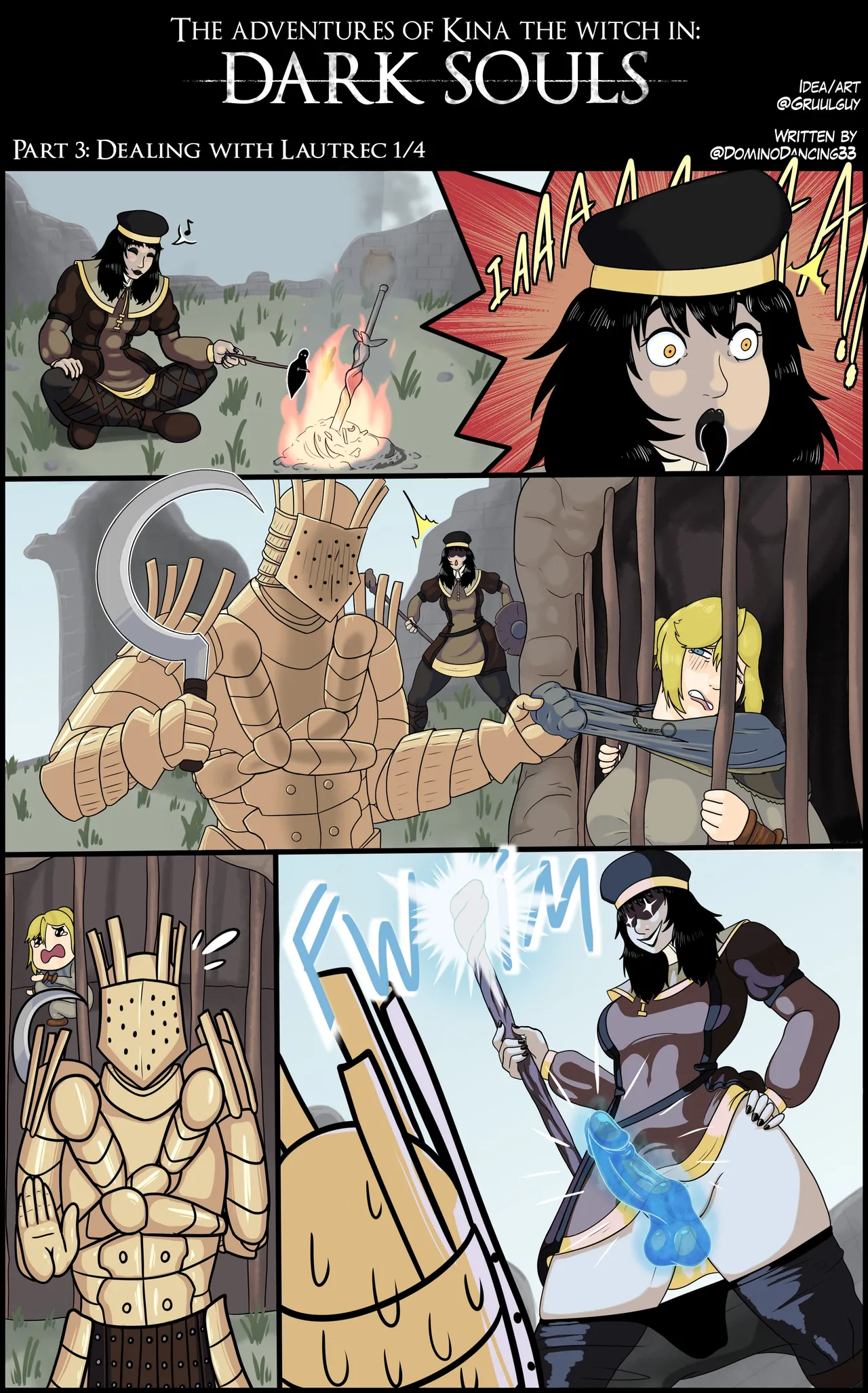 The adventures of Kina the Witch in Dark Souls (Dark Souls) [Gruulguy] - Chapter 1 — Page 5