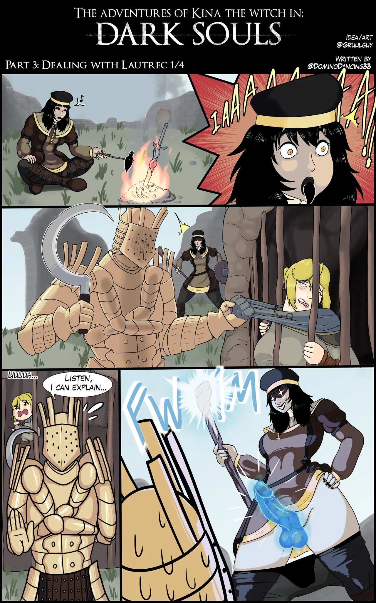 The adventures of Kina the Witch in Dark Souls (Dark Souls) [Gruulguy] - Chapter 1 — Page 6