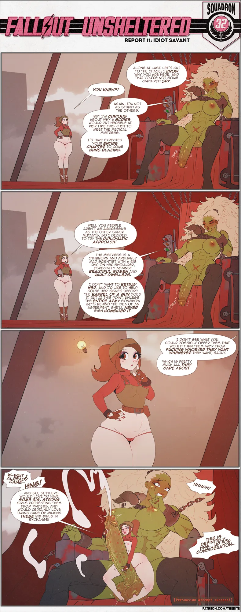 Fallout Unsheltered: Squadron 32 [The Kite] - Chapter 1 — Page 11