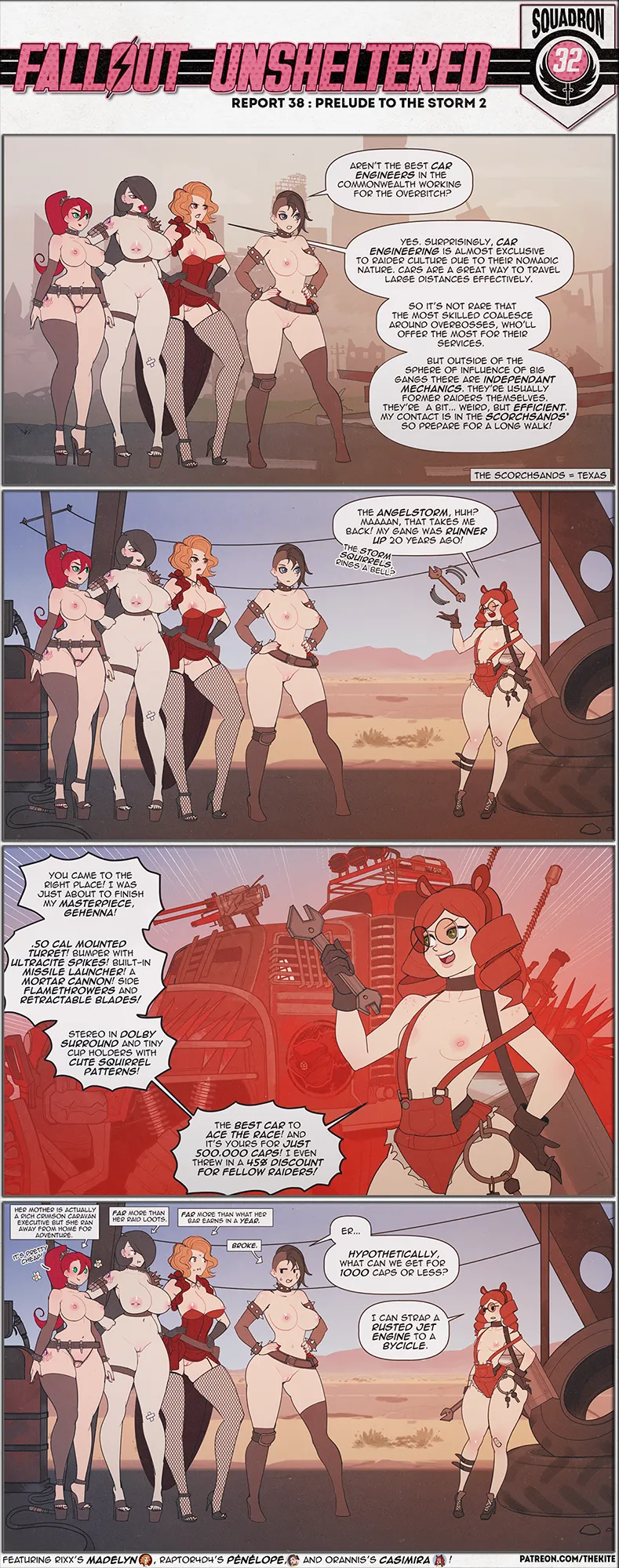 Fallout Unsheltered: Squadron 32 [The Kite] - Chapter 1 — Page 38