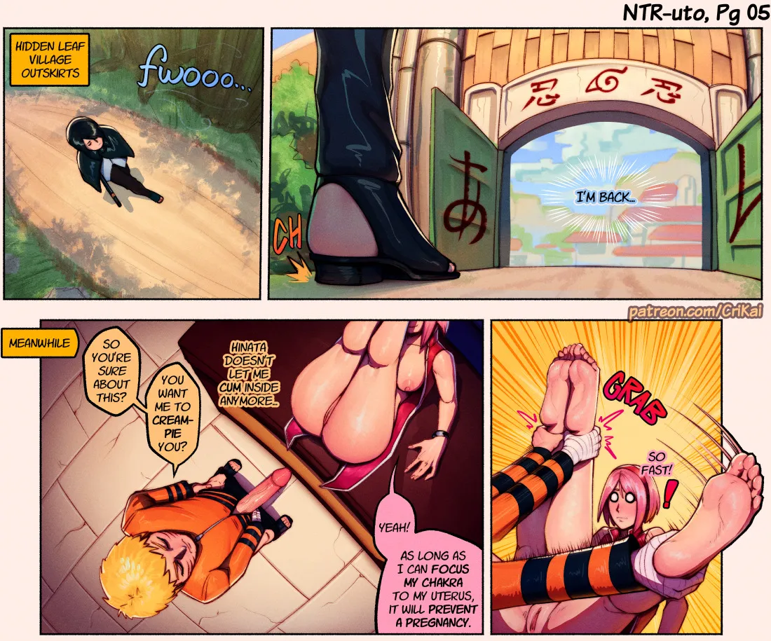 NTR-uto + Extras (Naruto) [CriKai] - Chapter 1 — Page 18