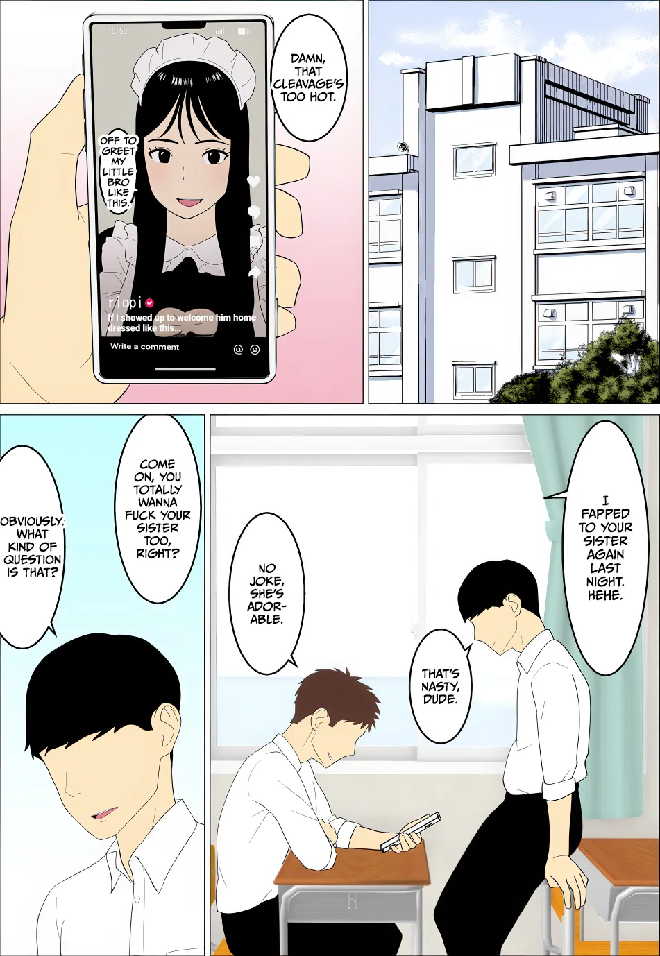 Obviously, Anyone Would Want to Fuck a Thick High School Girl Influencer [Oroboy] - Chapter 1 — Page 4