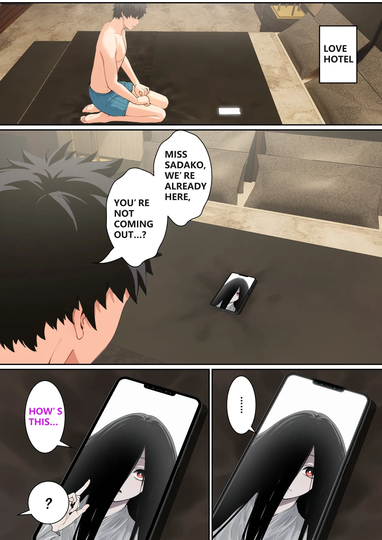 Regarding Sadako Getting Stuck On A Computer Screen [pz-x] - Chapter 1 — Page 61