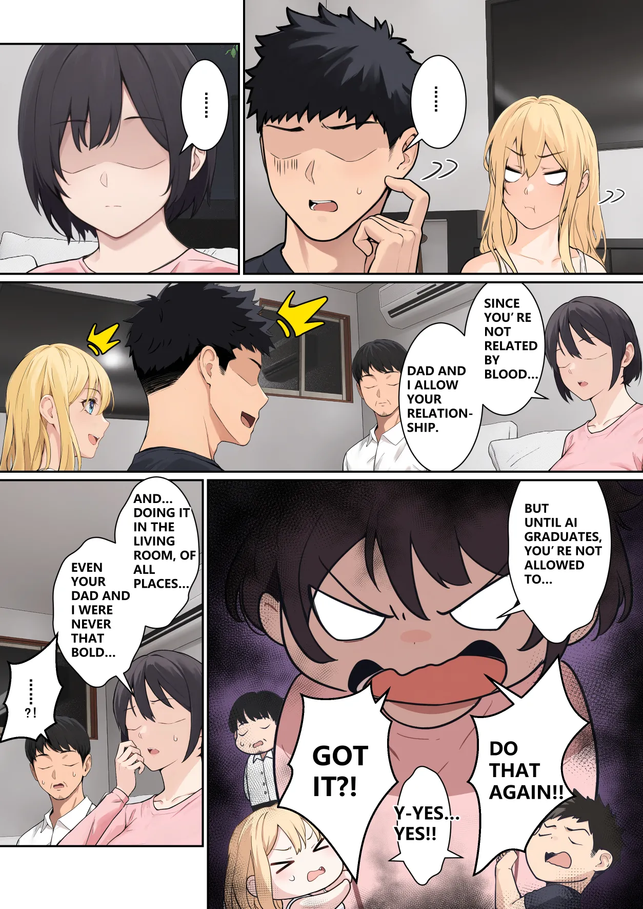 My AR glasses can see various stats about my sister?! [pz-x] - Chapter 1 — Page 196