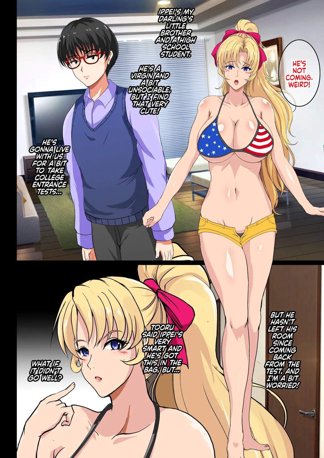 Blond Sister-in-Law NTR [Shouchuu MAC] - Chapter 1 — Page 7