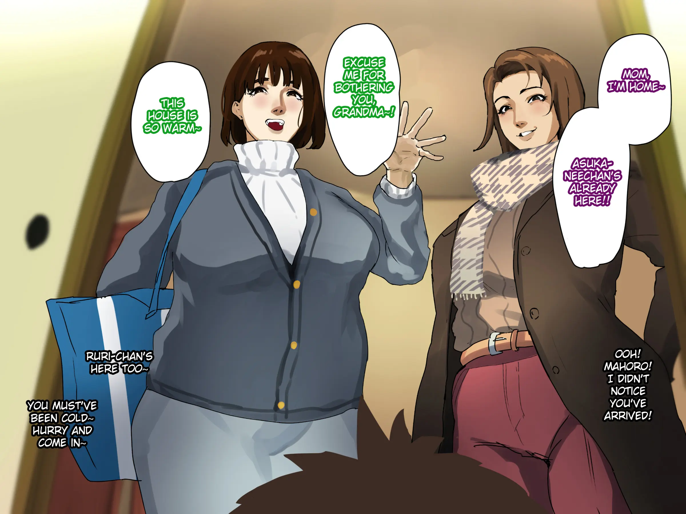 Toshikoshi Kinseki no Oba-chan-tachi to no Hitoyo - Chapter 1 — Page 11
