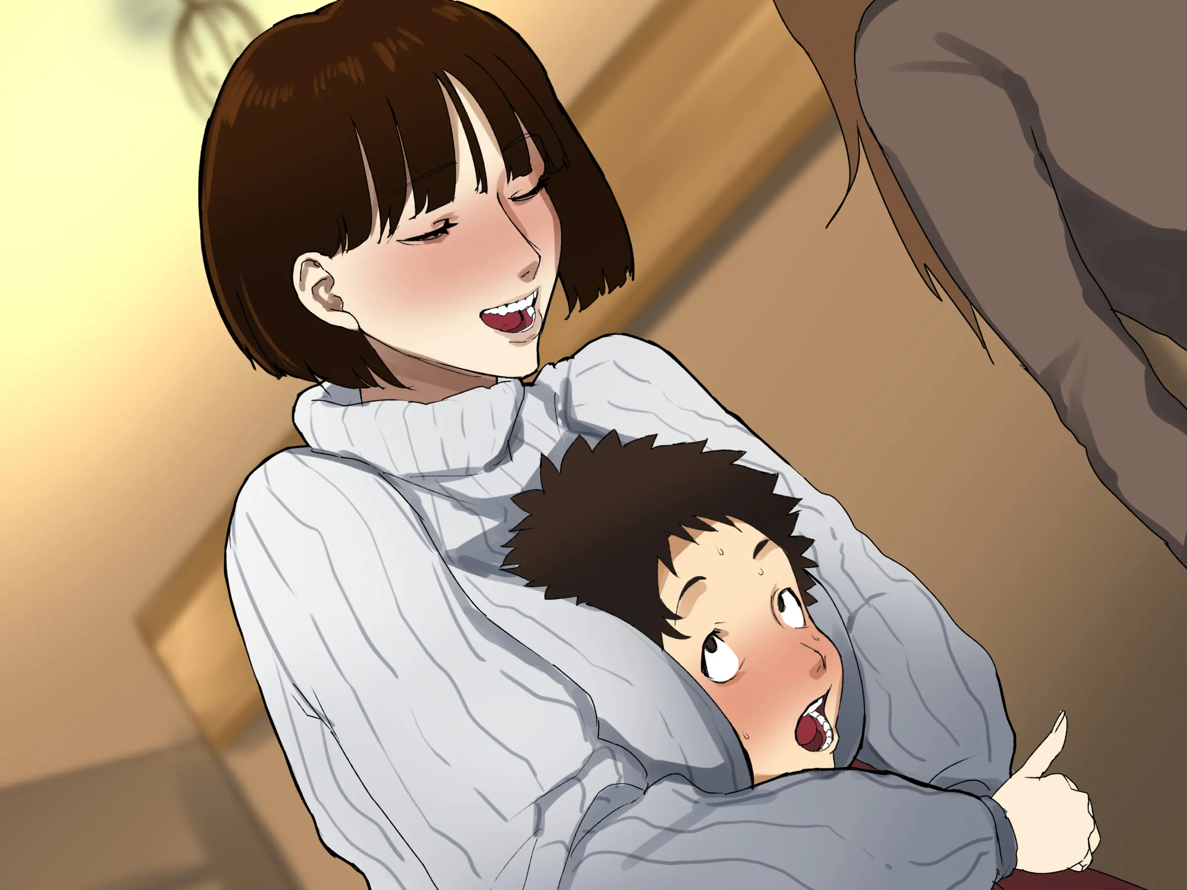 Toshikoshi Kinseki no Oba-chan-tachi to no Hitoyo - Chapter 1 — Page 103