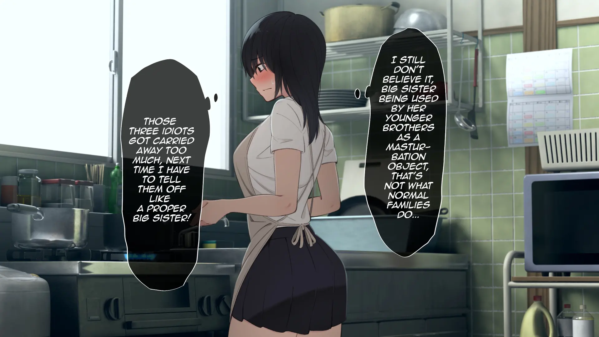 Toaru Daikazoku no Okazu Jijou ~Mamagawari Onee-chan Funtouki~ - Chapter 1 — Page 56