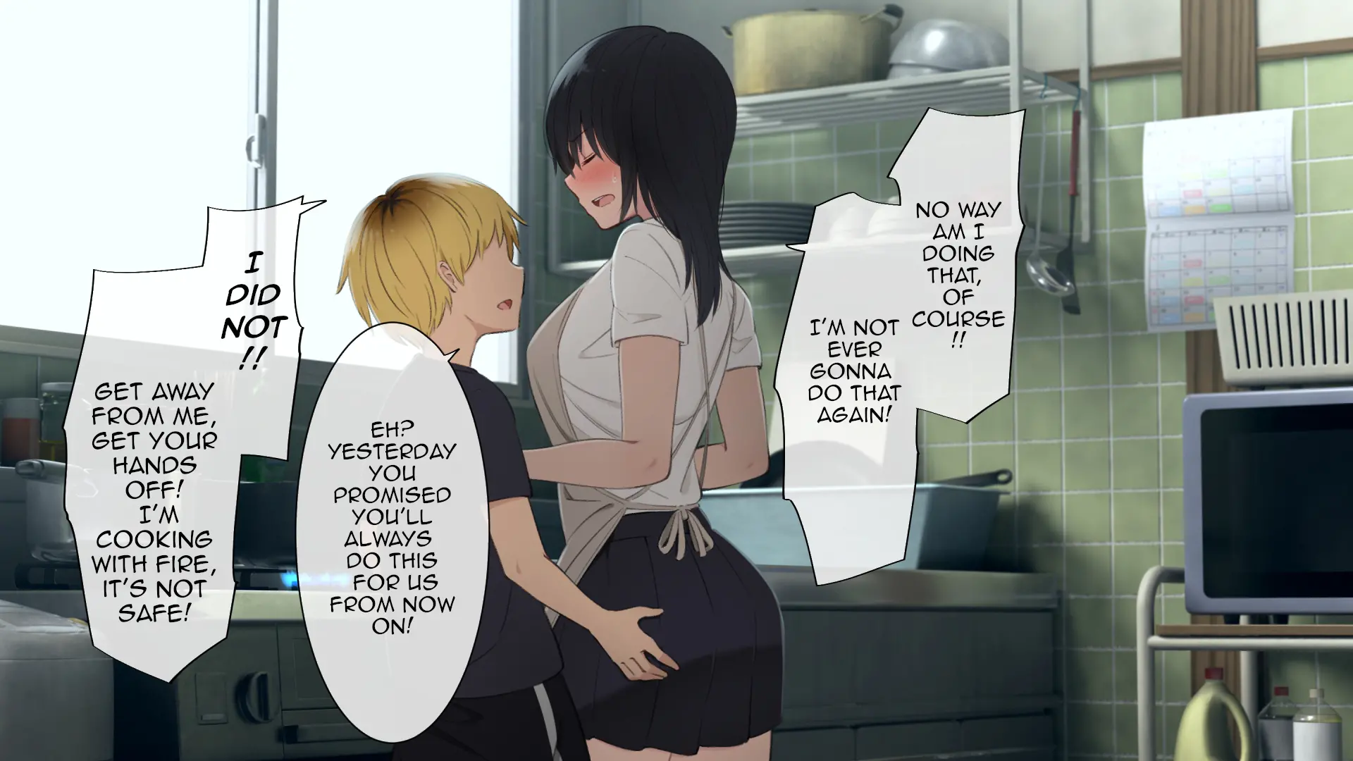 Toaru Daikazoku no Okazu Jijou ~Mamagawari Onee-chan Funtouki~ - Chapter 1 — Page 59