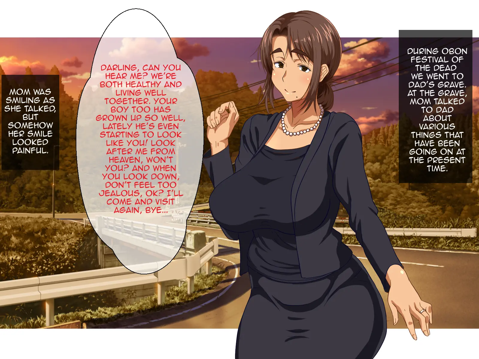 Doinaka no Natsuyasumi wa Kaa-chan to Asedaku Sex o Suru | Summertime Sweat Dripping Sex with Mother in the Boondocks - Chapter 1 — Page 61