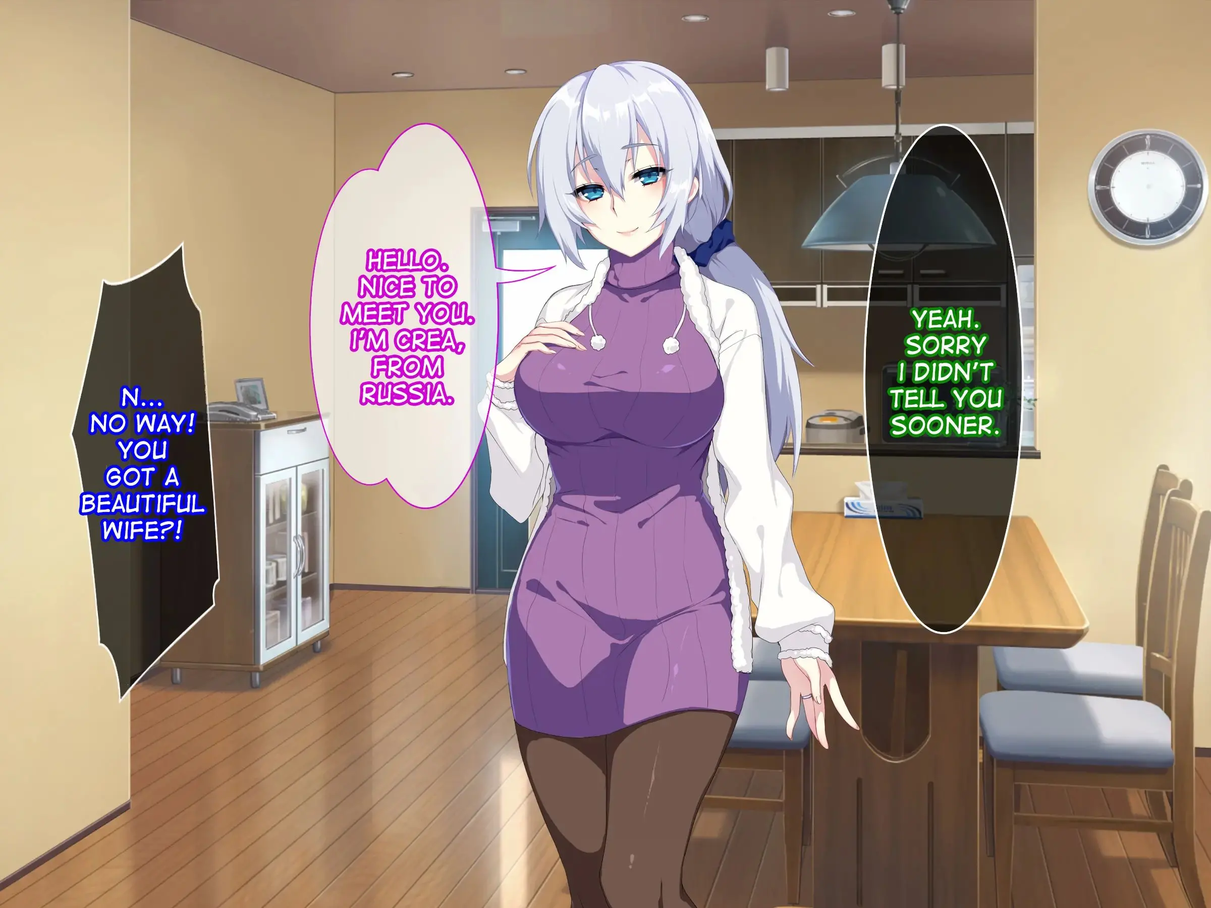 Atarashii Haha wa Russia-jin!? Oyaji ni Naisho de Niizuma Netori! | My New Mother Is A Russian ! I NTR'd My Dad In Secret! - Chapter 1 — Page 6
