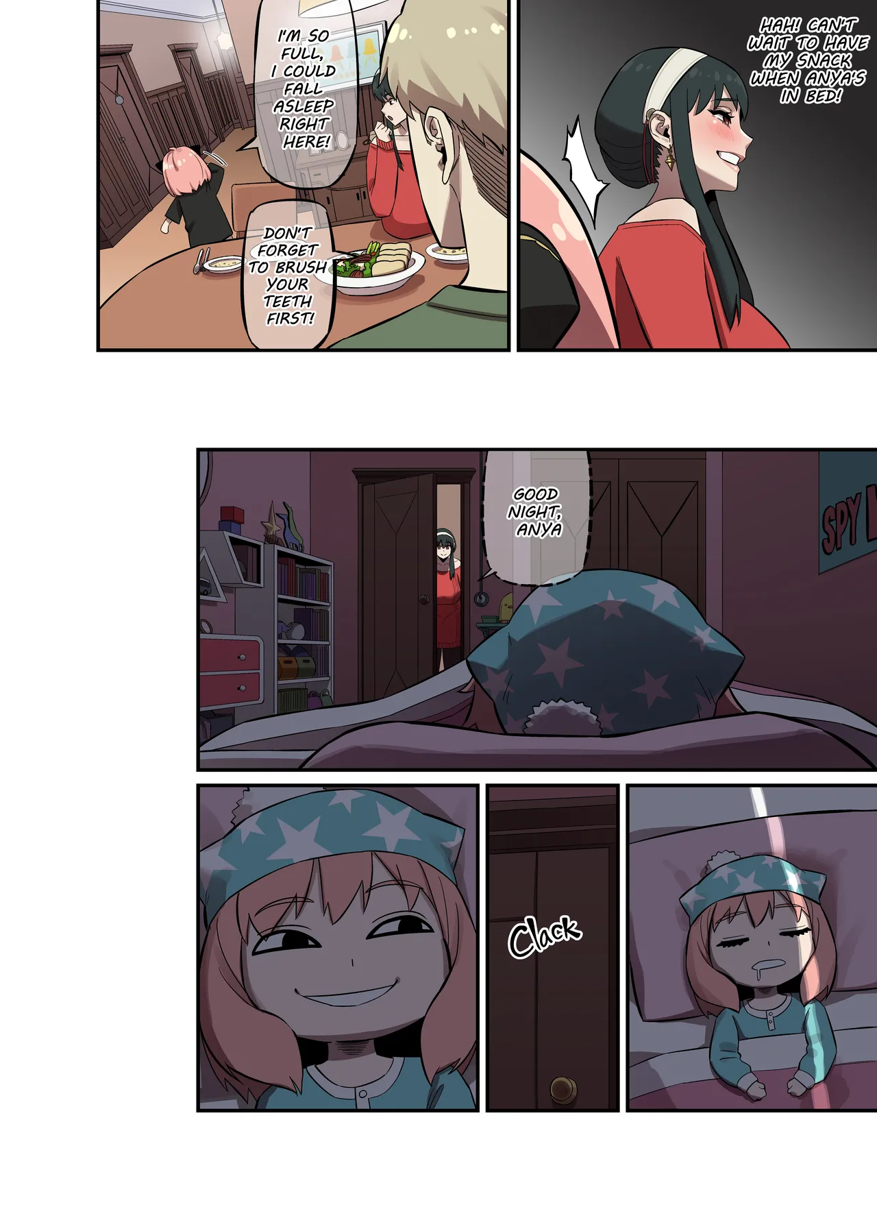 CRAZY SEX LIFE OF THE FORGER FAMILY (SPY X FAMILY) [AKAIMELON] - Chapter 1 — Page 10