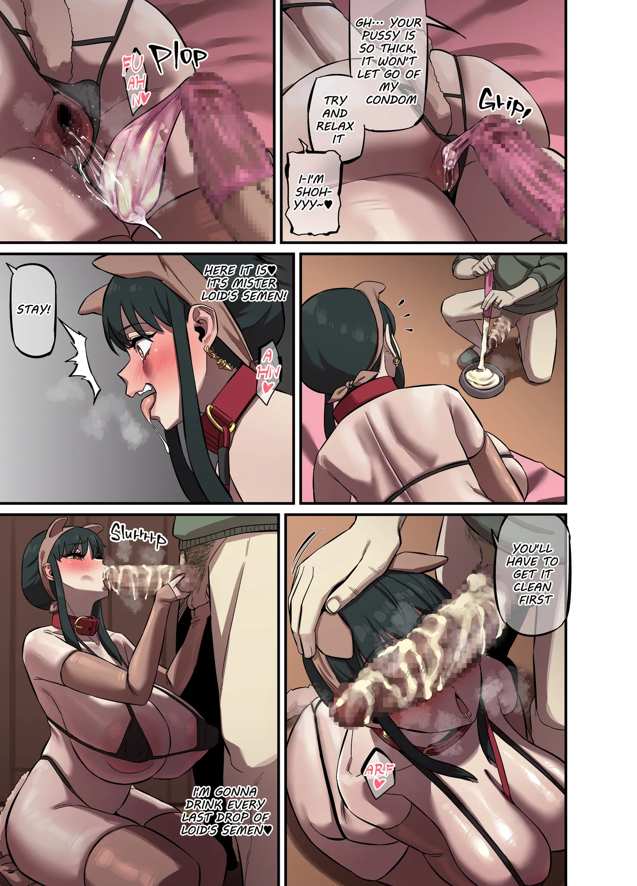 CRAZY SEX LIFE OF THE FORGER FAMILY (SPY X FAMILY) [AKAIMELON] - Chapter 1 — Page 15