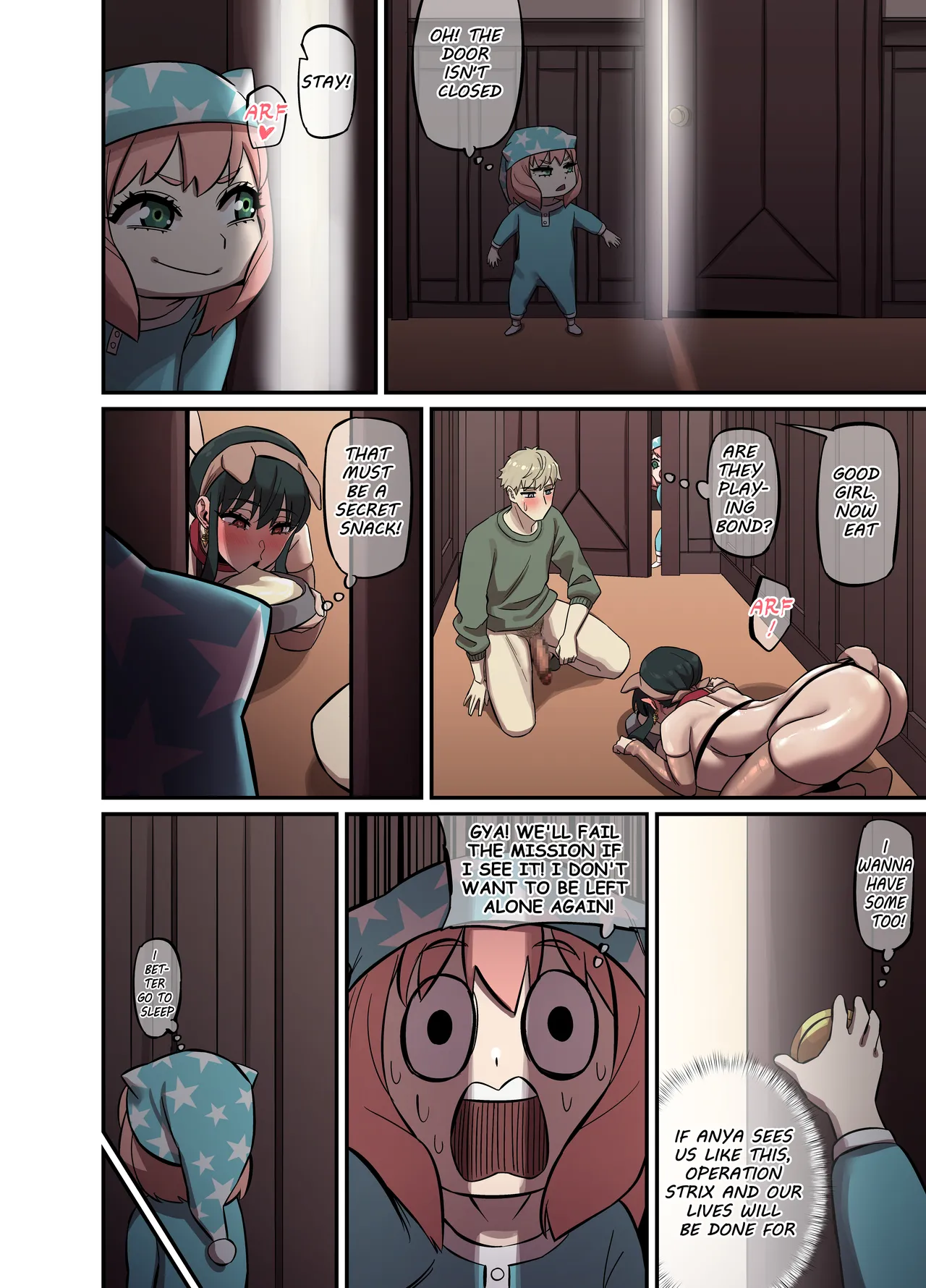 CRAZY SEX LIFE OF THE FORGER FAMILY (SPY X FAMILY) [AKAIMELON] - Chapter 1 — Page 16