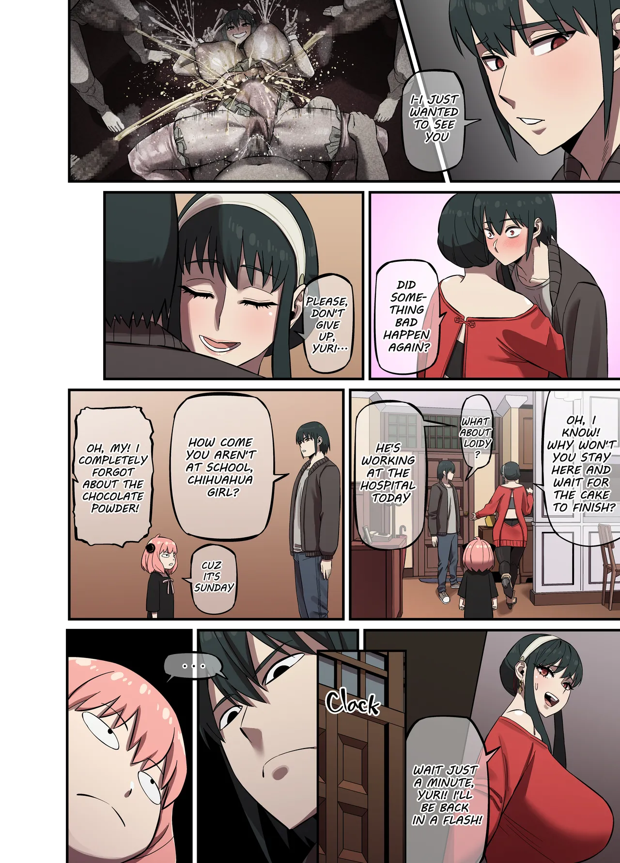 CRAZY SEX LIFE OF THE FORGER FAMILY (SPY X FAMILY) [AKAIMELON] - Chapter 1 — Page 19