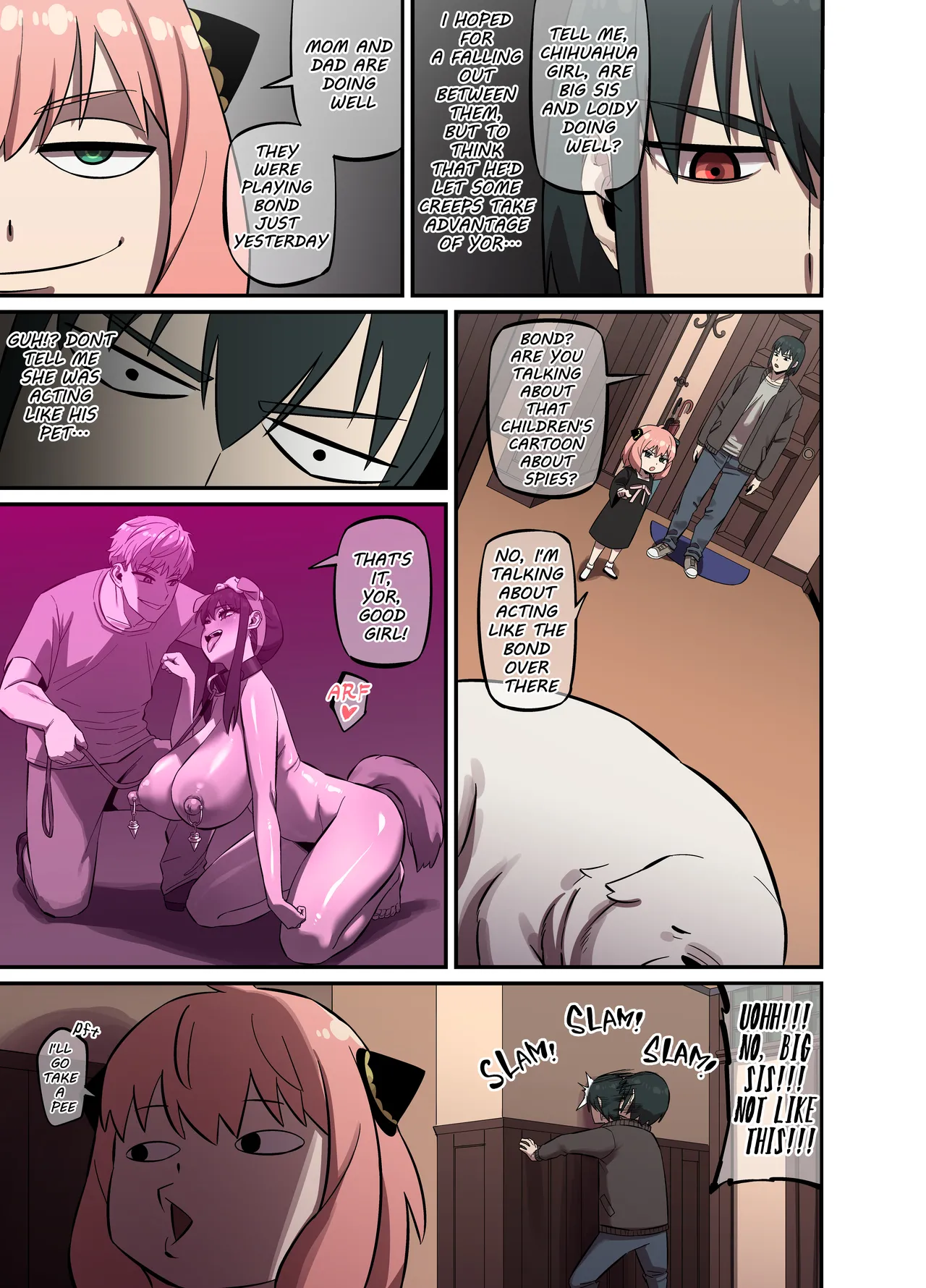 CRAZY SEX LIFE OF THE FORGER FAMILY (SPY X FAMILY) [AKAIMELON] - Chapter 1 — Page 20