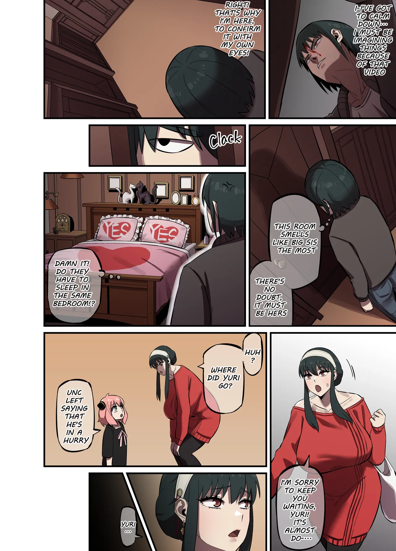 CRAZY SEX LIFE OF THE FORGER FAMILY (SPY X FAMILY) [AKAIMELON] - Chapter 1 — Page 21