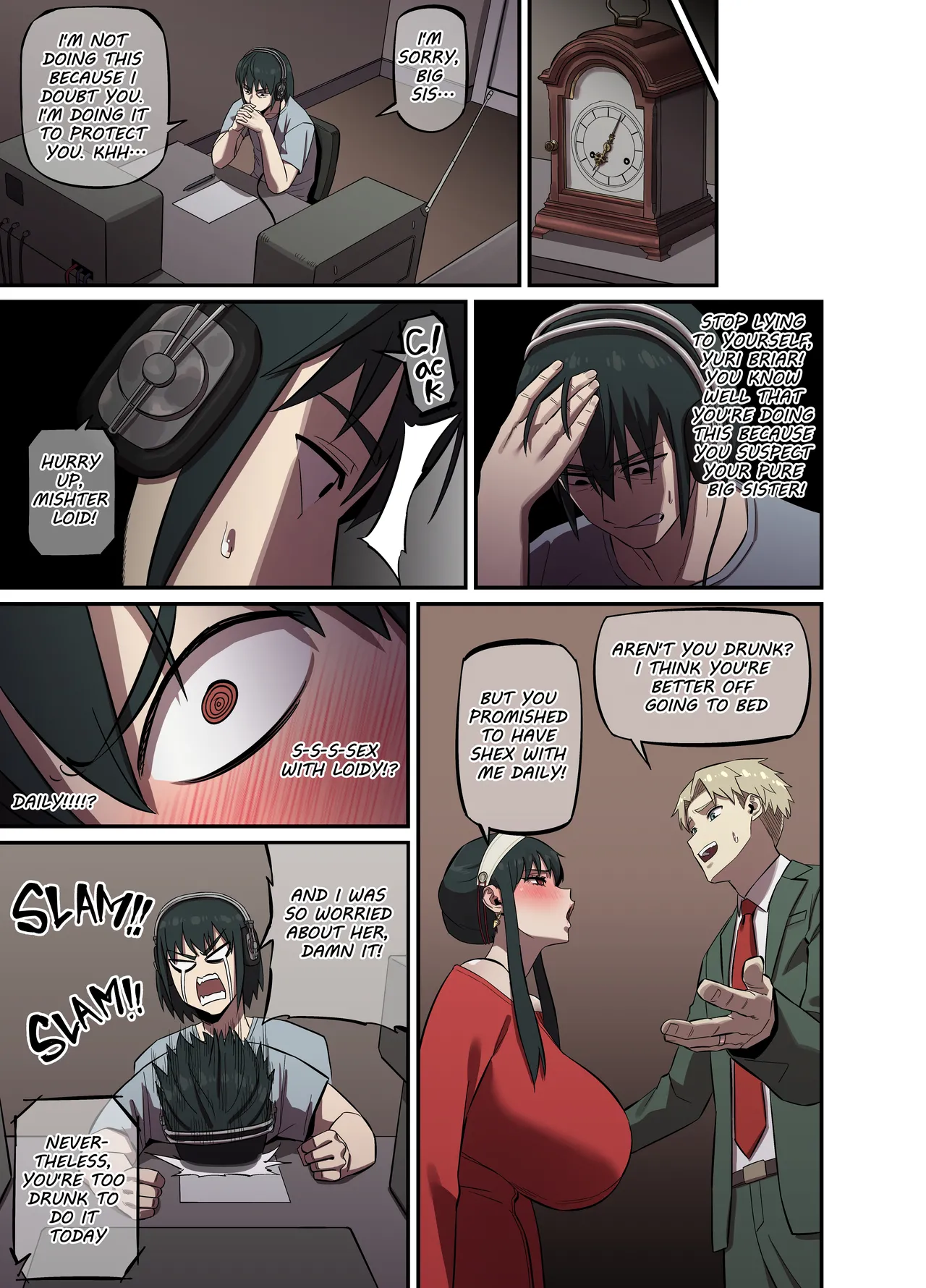 CRAZY SEX LIFE OF THE FORGER FAMILY (SPY X FAMILY) [AKAIMELON] - Chapter 1 — Page 22