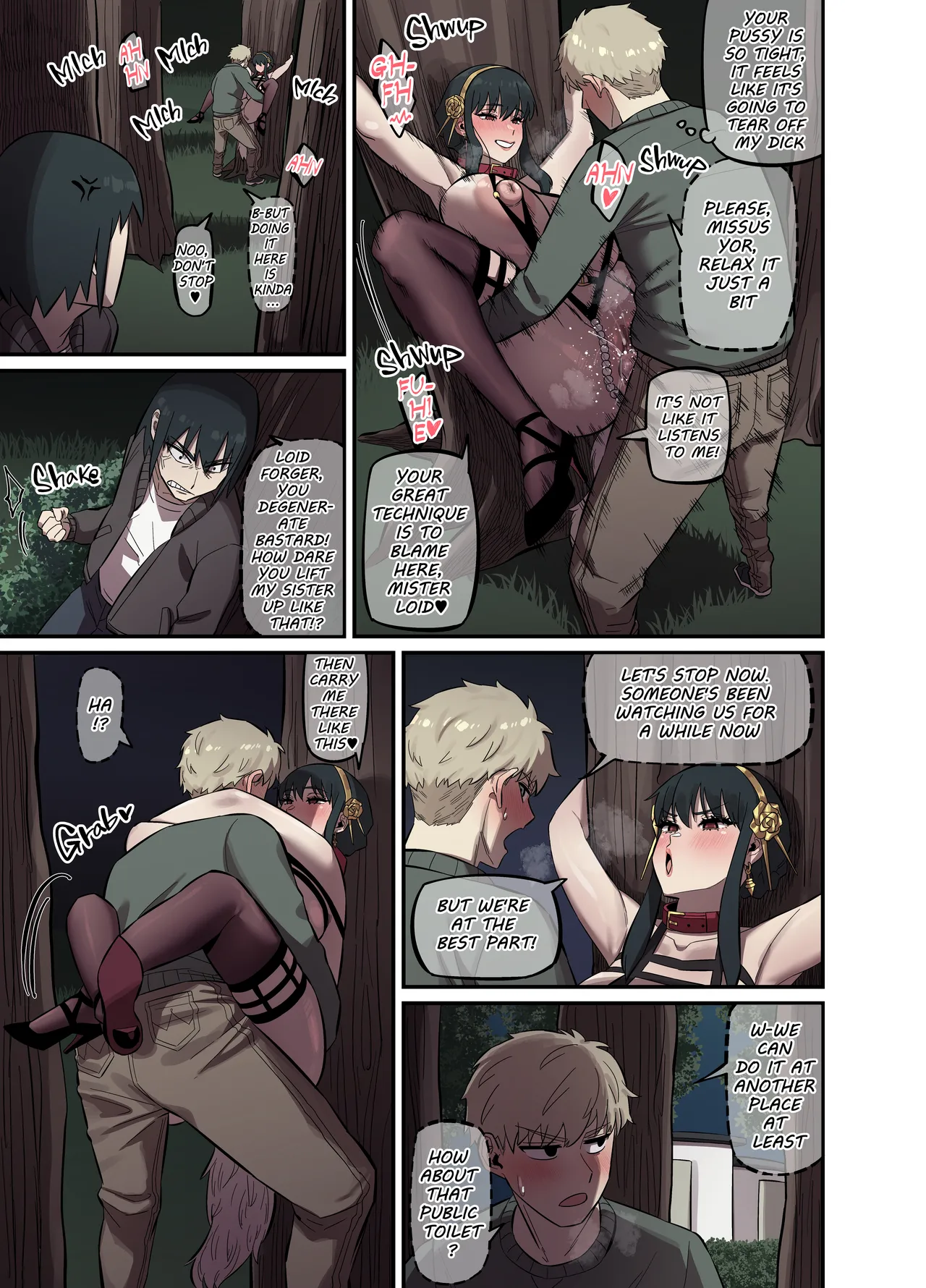CRAZY SEX LIFE OF THE FORGER FAMILY (SPY X FAMILY) [AKAIMELON] - Chapter 1 — Page 46