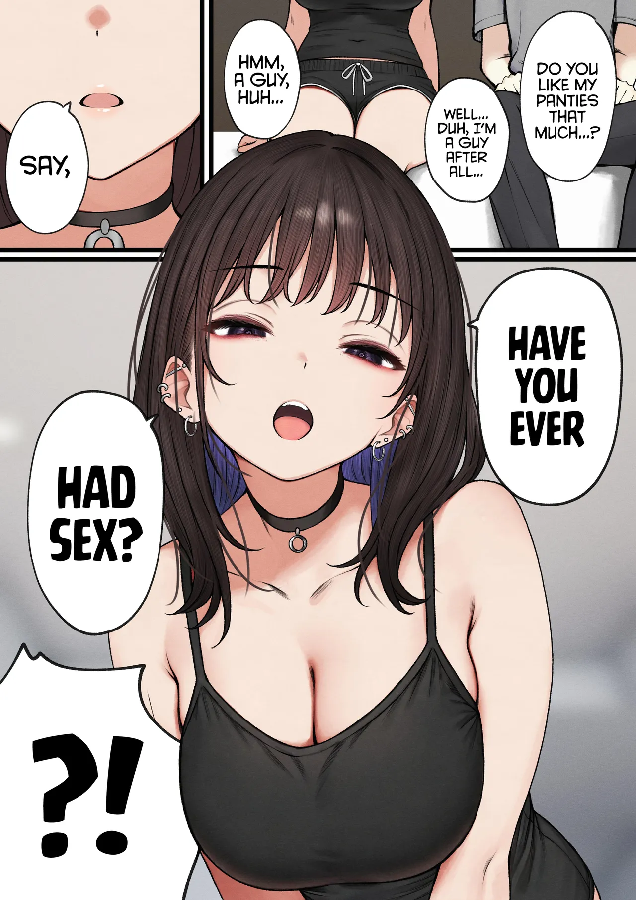 The story of how my bedroom became my gyaru childhood friend's fuck-room [SigMart (SigMa)] - Chapter 1 — Page 8