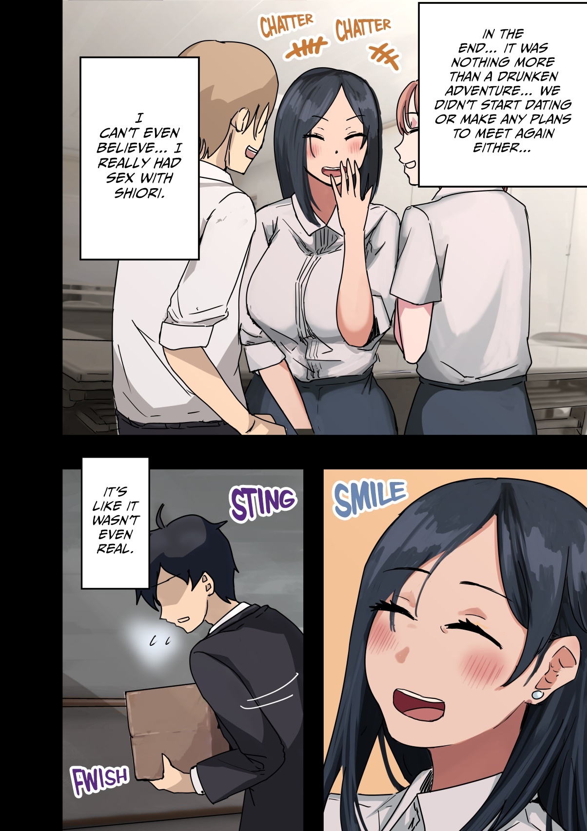 How I Got Lucky and Banged the Company's Madonna [Amatani Haruka] - Chapter 1 — Page 92