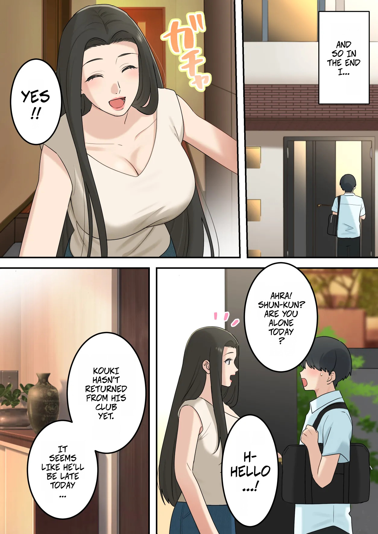I Secretly Dated My Friend's Cute Mother [Yuriko Club] - Chapter 1 — Page 8