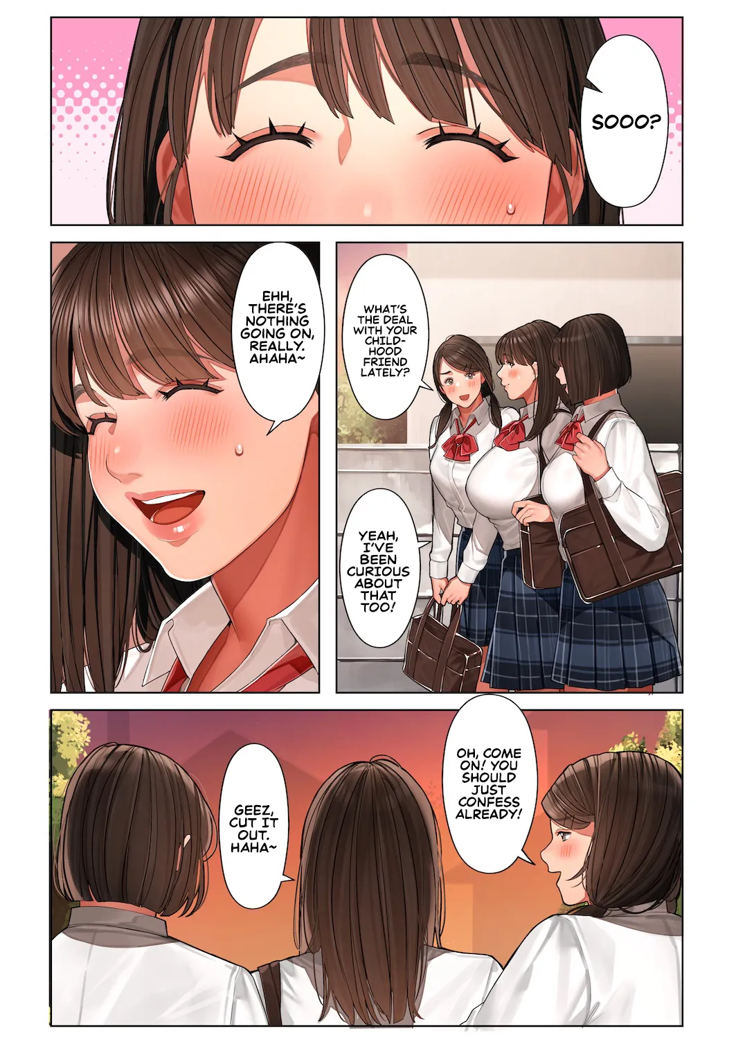 Kyouko, the Mother of My Childhood Friend [Sakura no Tomoru Hi e] - Chapter 1 — Page 57