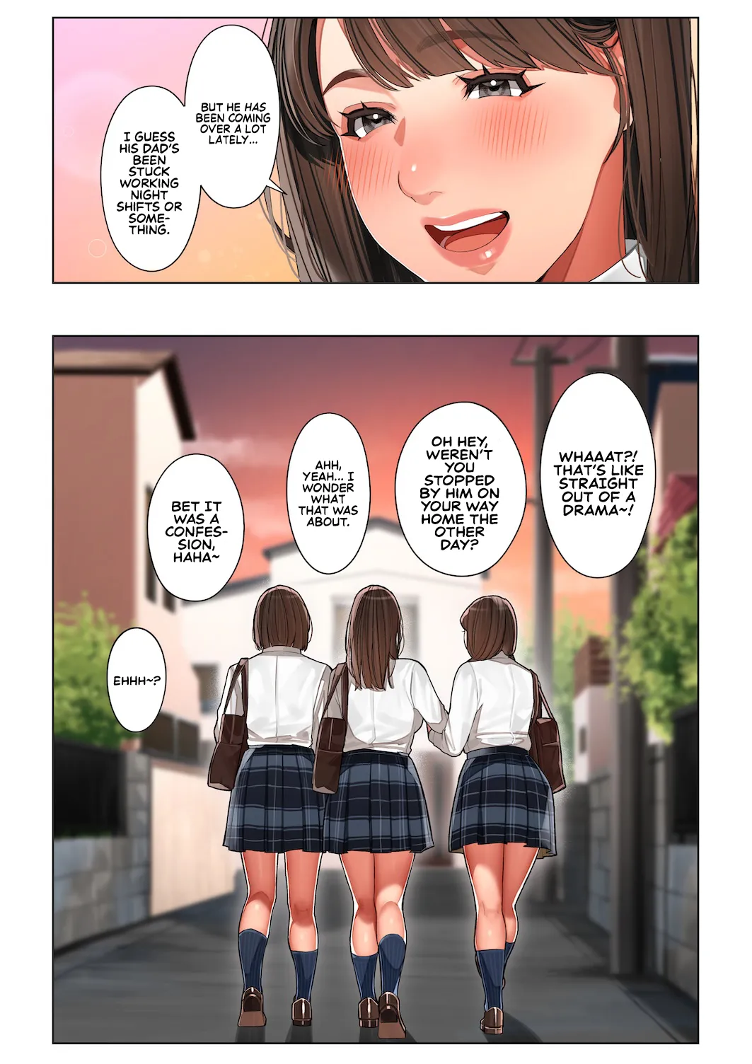 Kyouko, the Mother of My Childhood Friend [Sakura no Tomoru Hi e] - Chapter 1 — Page 58