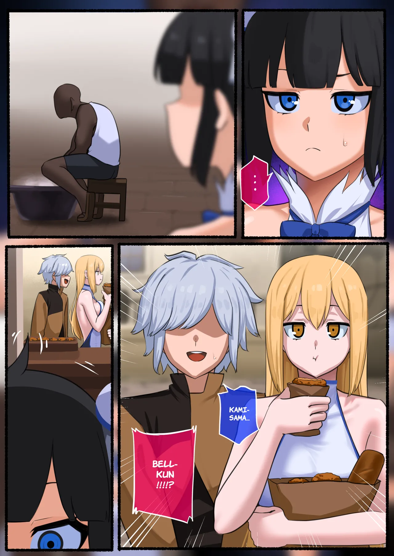 Hestia NTR (Picking up Girls in a Dungeon) [Punpunn] - Chapter 1 — Page 11