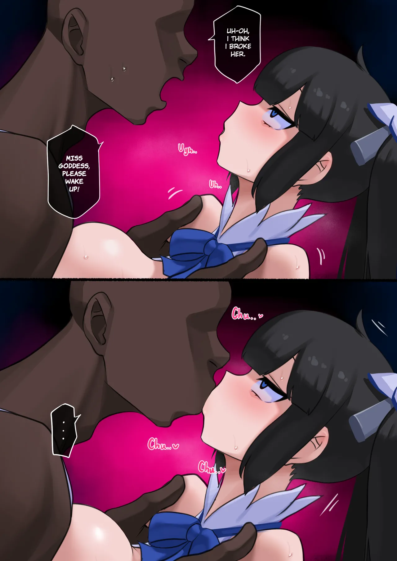 Hestia NTR (Picking up Girls in a Dungeon) [Punpunn] - Chapter 1 — Page 32