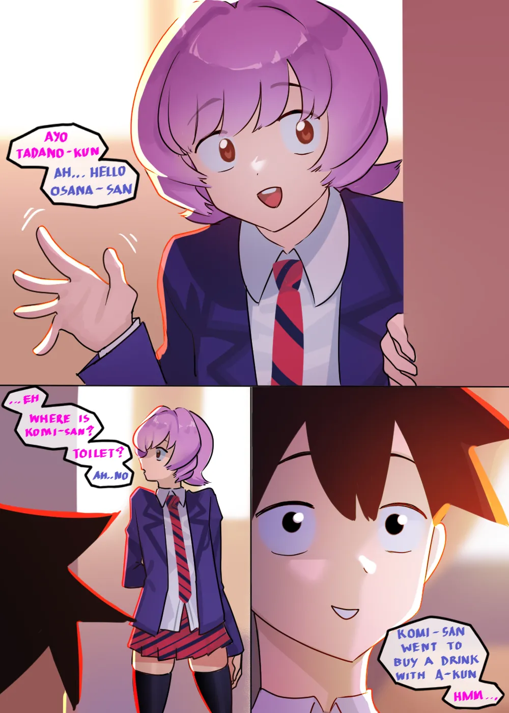 Komi's NTR // Komi's Mom [Punpunn] - Chapter 1 — Page 10