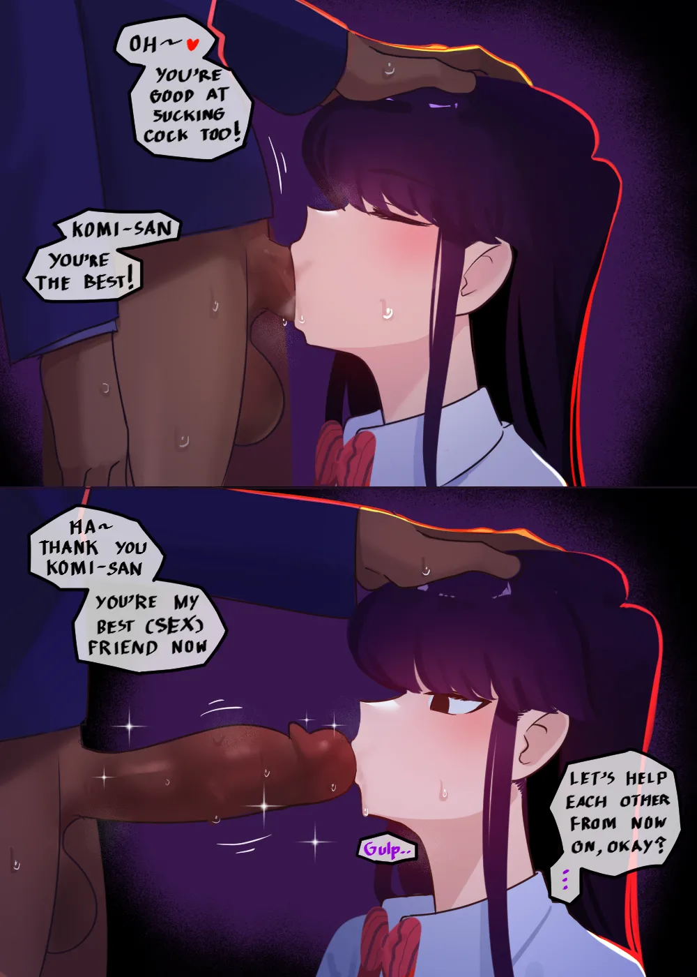 Komi's NTR // Komi's Mom [Punpunn] - Chapter 1 — Page 14