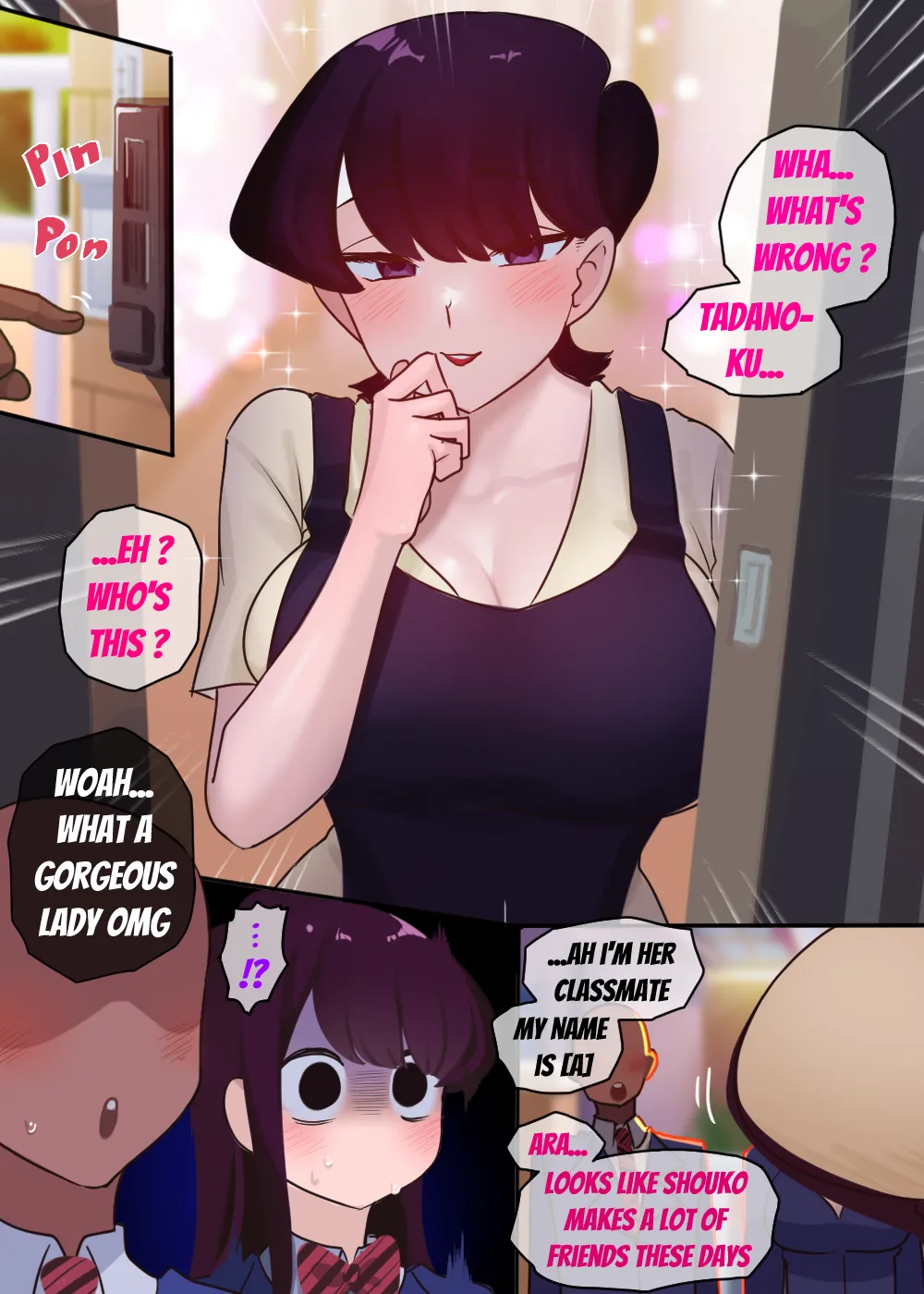 Komi's NTR // Komi's Mom [Punpunn] - Chapter 1 — Page 17