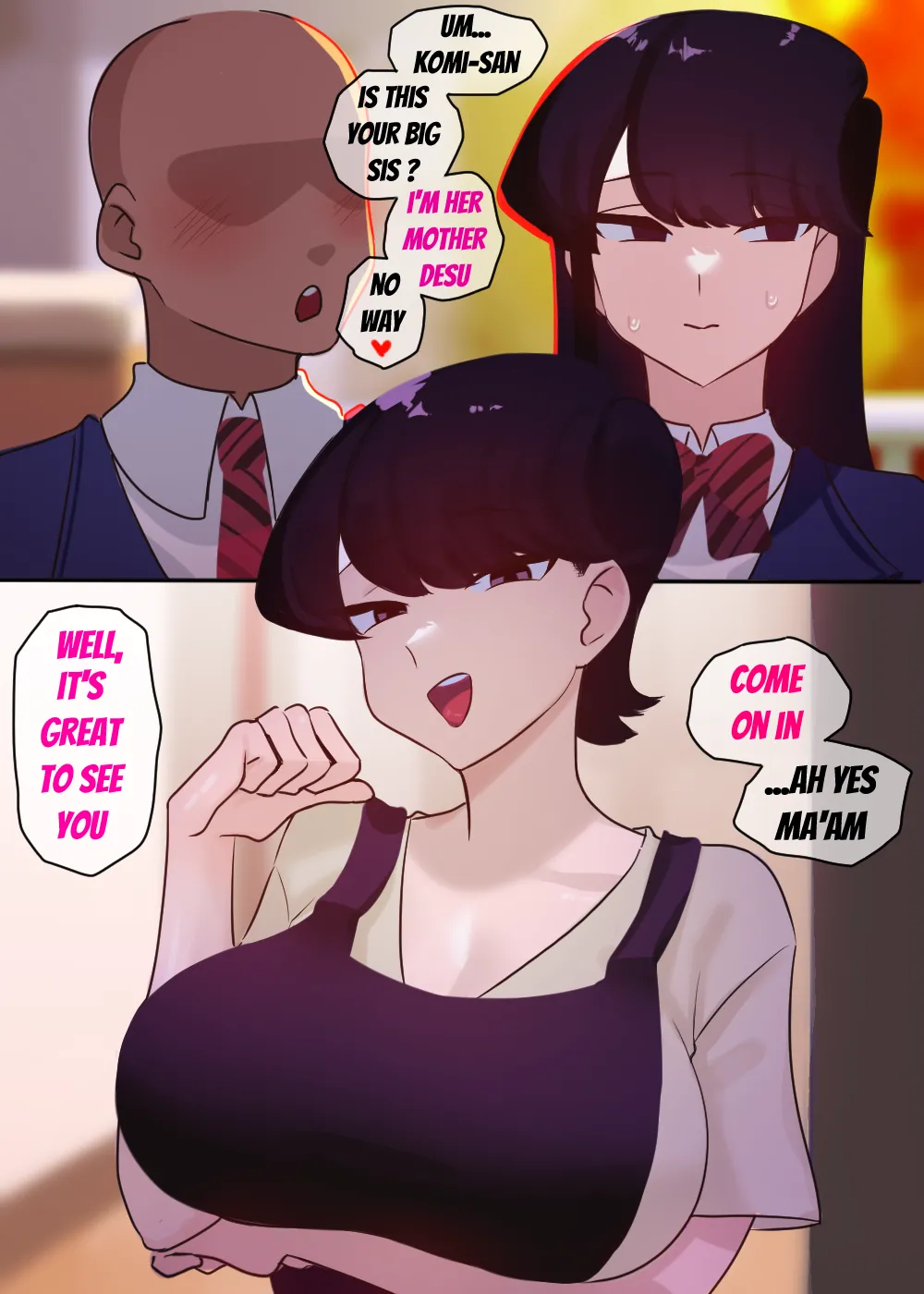 Komi's NTR // Komi's Mom [Punpunn] - Chapter 1 — Page 18