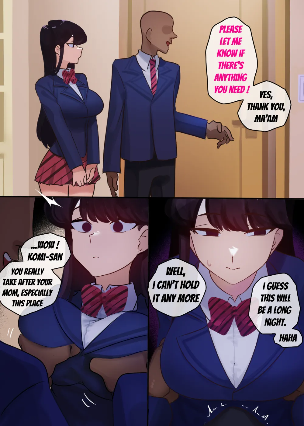 Komi's NTR // Komi's Mom [Punpunn] - Chapter 1 — Page 19