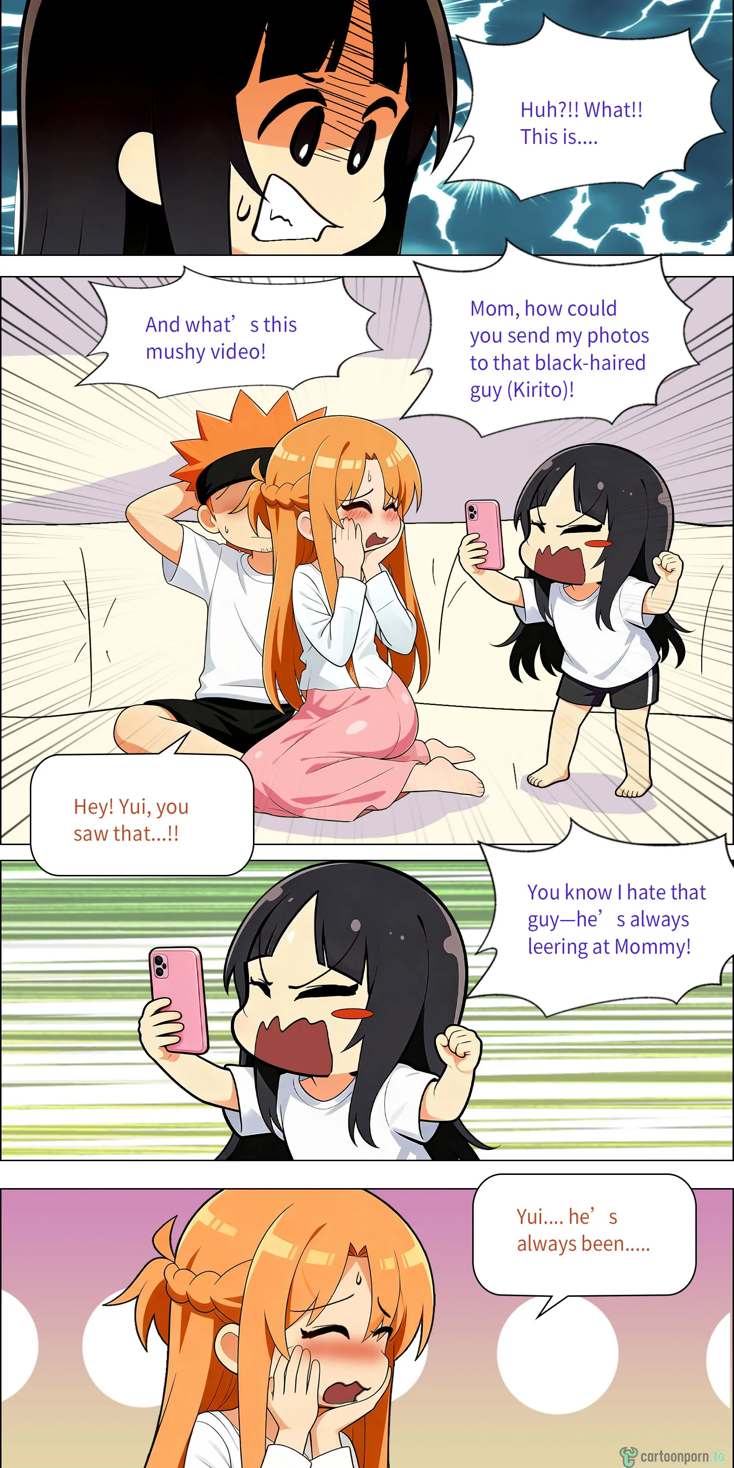 Asuna Family NTR (Sword Art Online) [Zhi Yitiaomiao) - Chapter 1 — Page 639