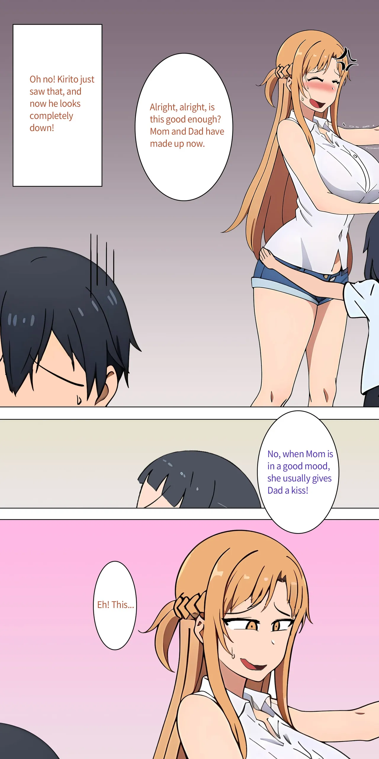 Asuna Family NTR (Sword Art Online) [Zhi Yitiaomiao) - Chapter 1 — Page 10