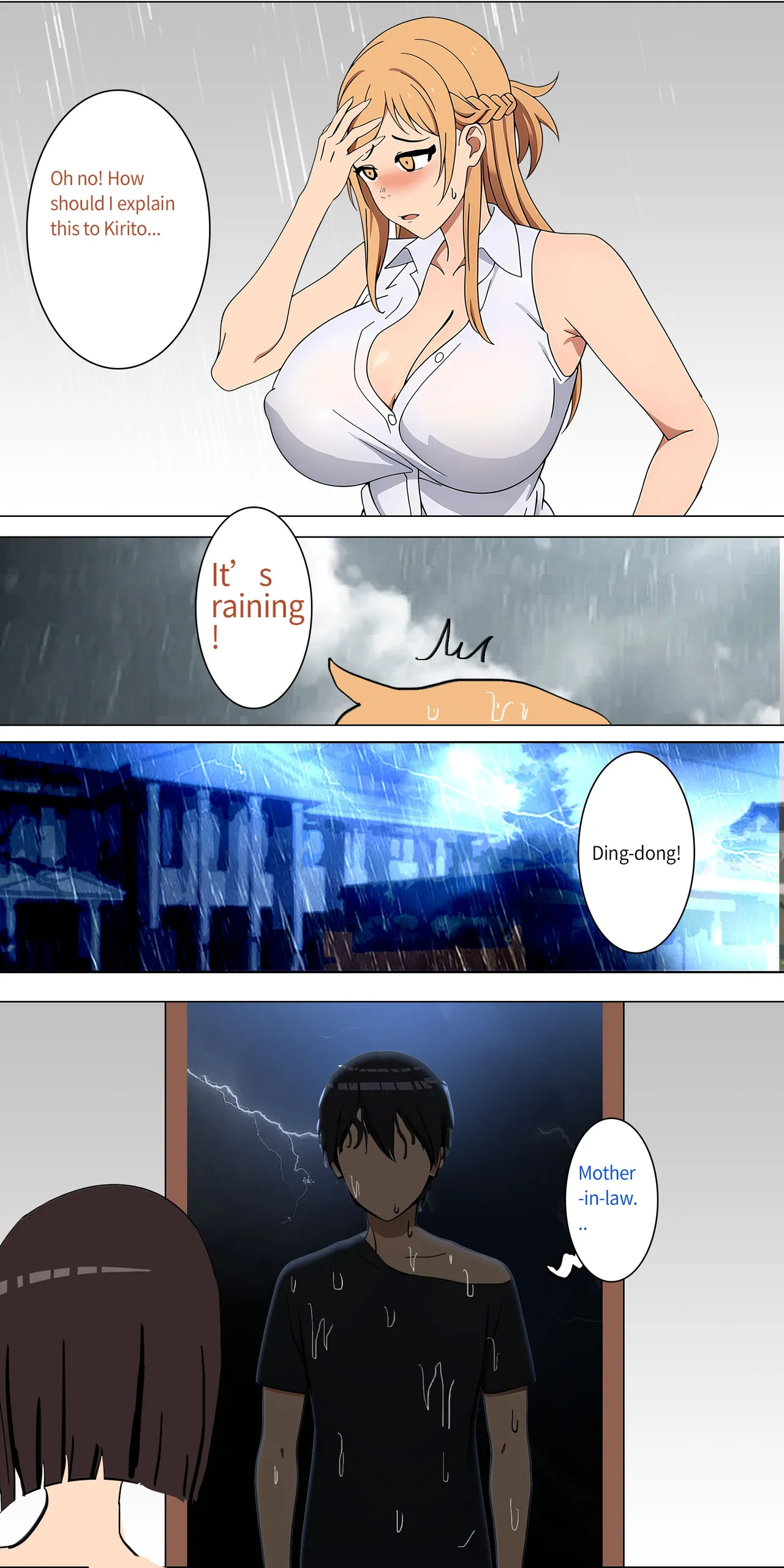 Asuna Family NTR (Sword Art Online) [Zhi Yitiaomiao) - Chapter 1 — Page 28