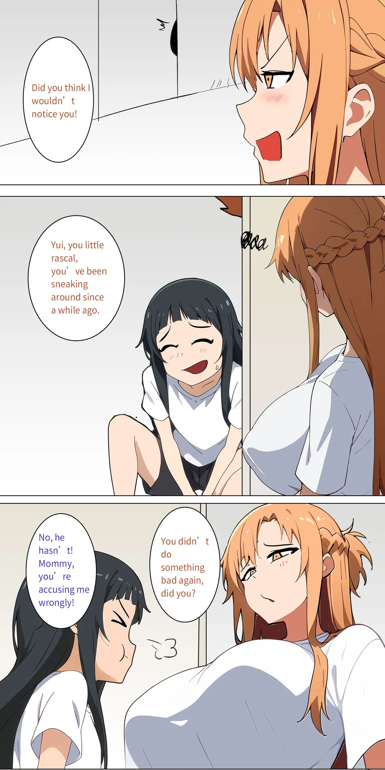 Asuna Family NTR (Sword Art Online) [Zhi Yitiaomiao) - Chapter 1 — Page 44