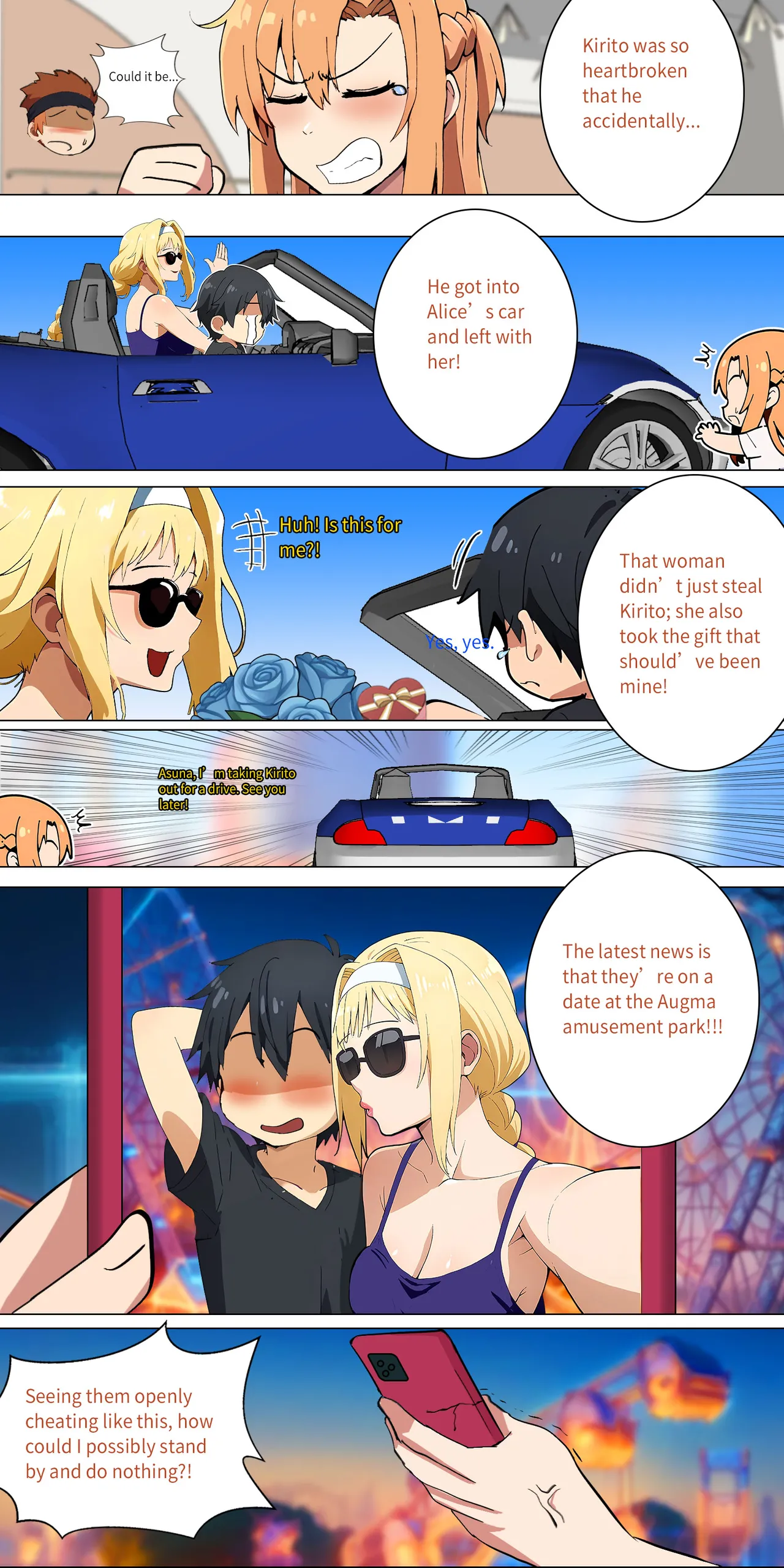 Asuna Family NTR (Sword Art Online) [Zhi Yitiaomiao) - Chapter 1 — Page 146