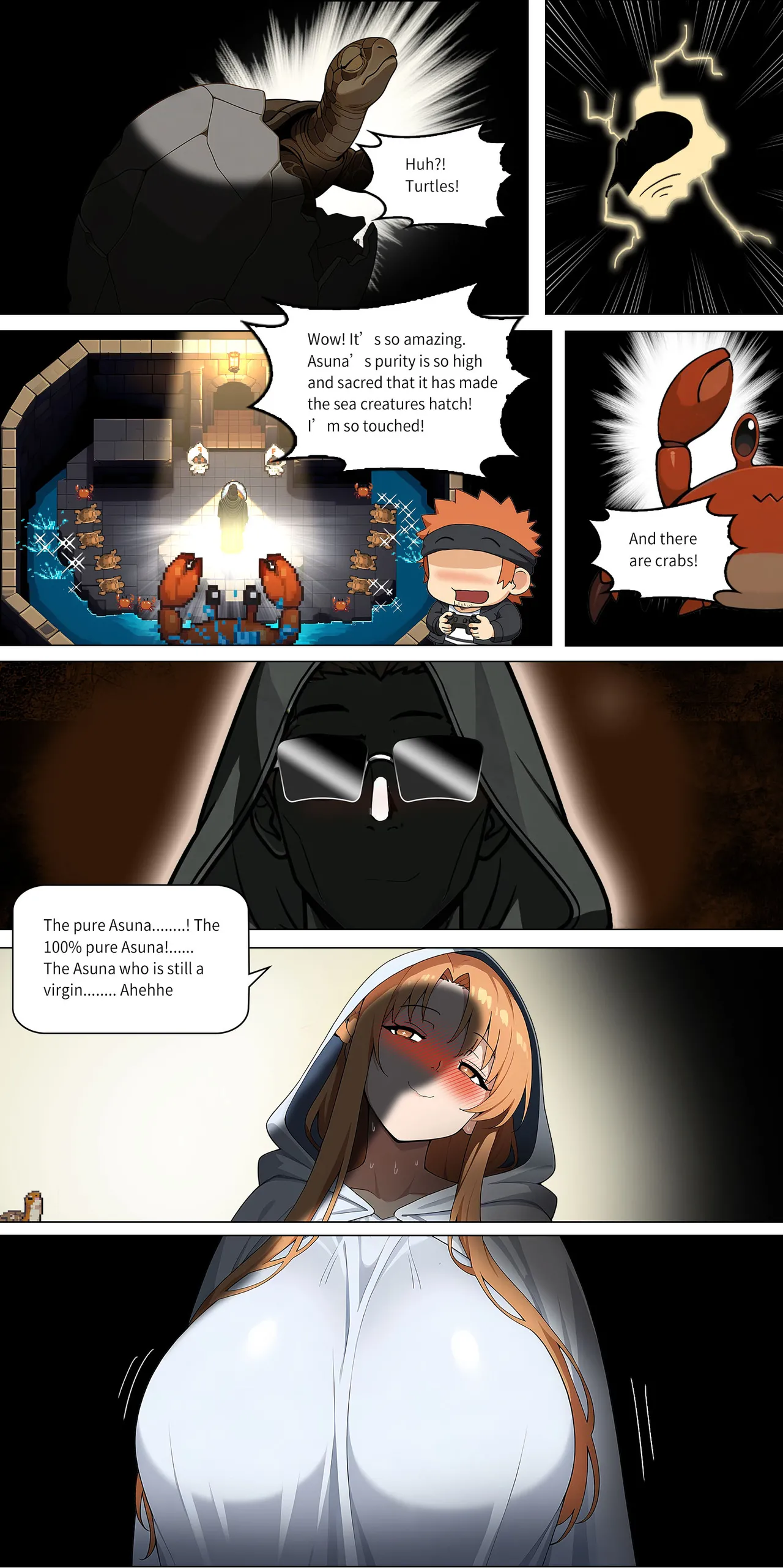 Asuna Family NTR (Sword Art Online) [Zhi Yitiaomiao) - Chapter 1 — Page 288