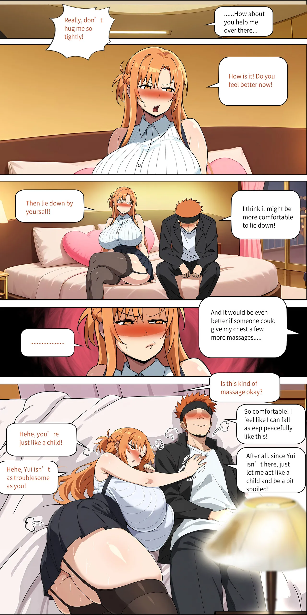 Asuna Family NTR (Sword Art Online) [Zhi Yitiaomiao) - Chapter 1 — Page 303