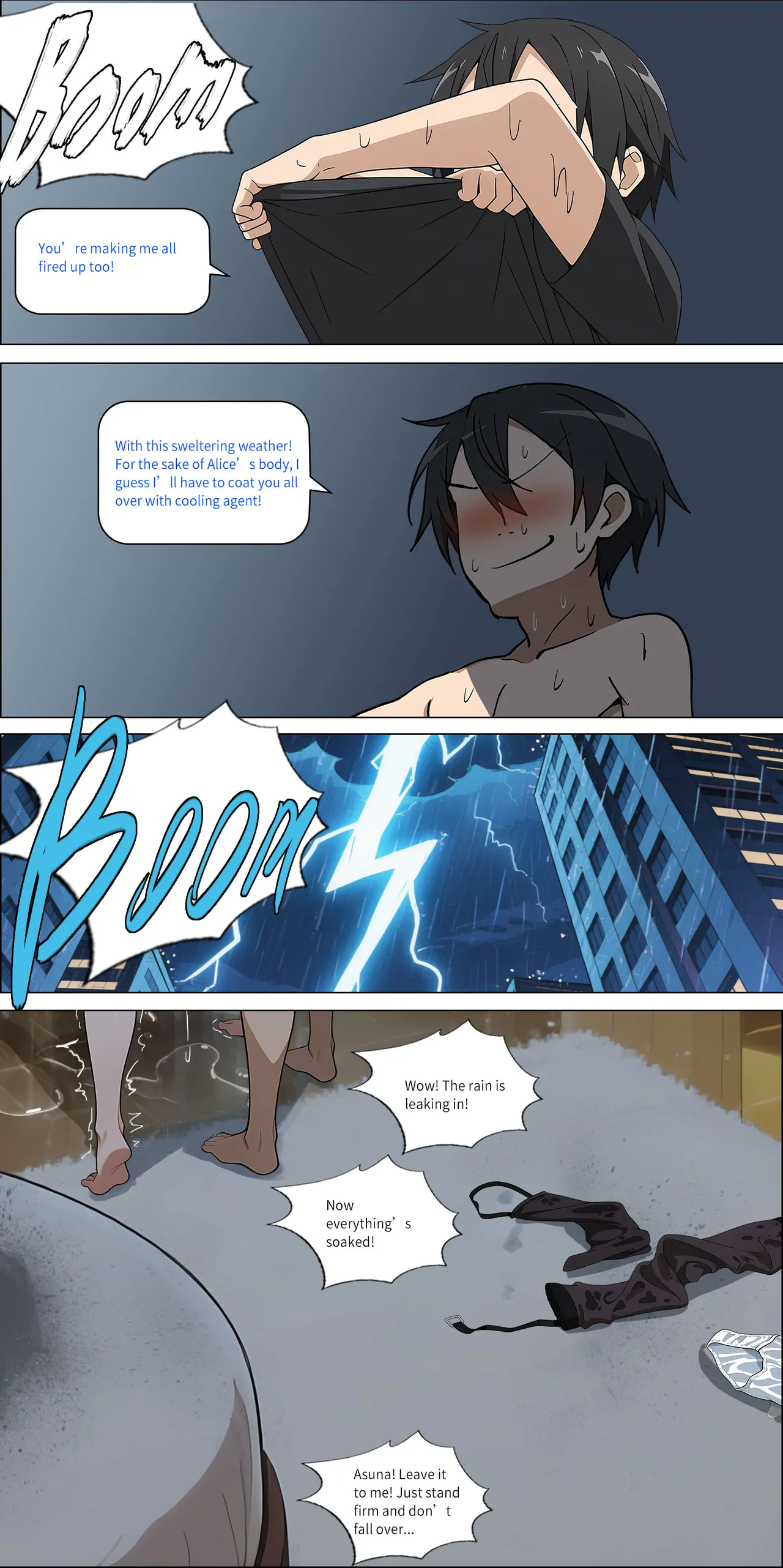 Asuna Family NTR (Sword Art Online) [Zhi Yitiaomiao) - Chapter 1 — Page 340