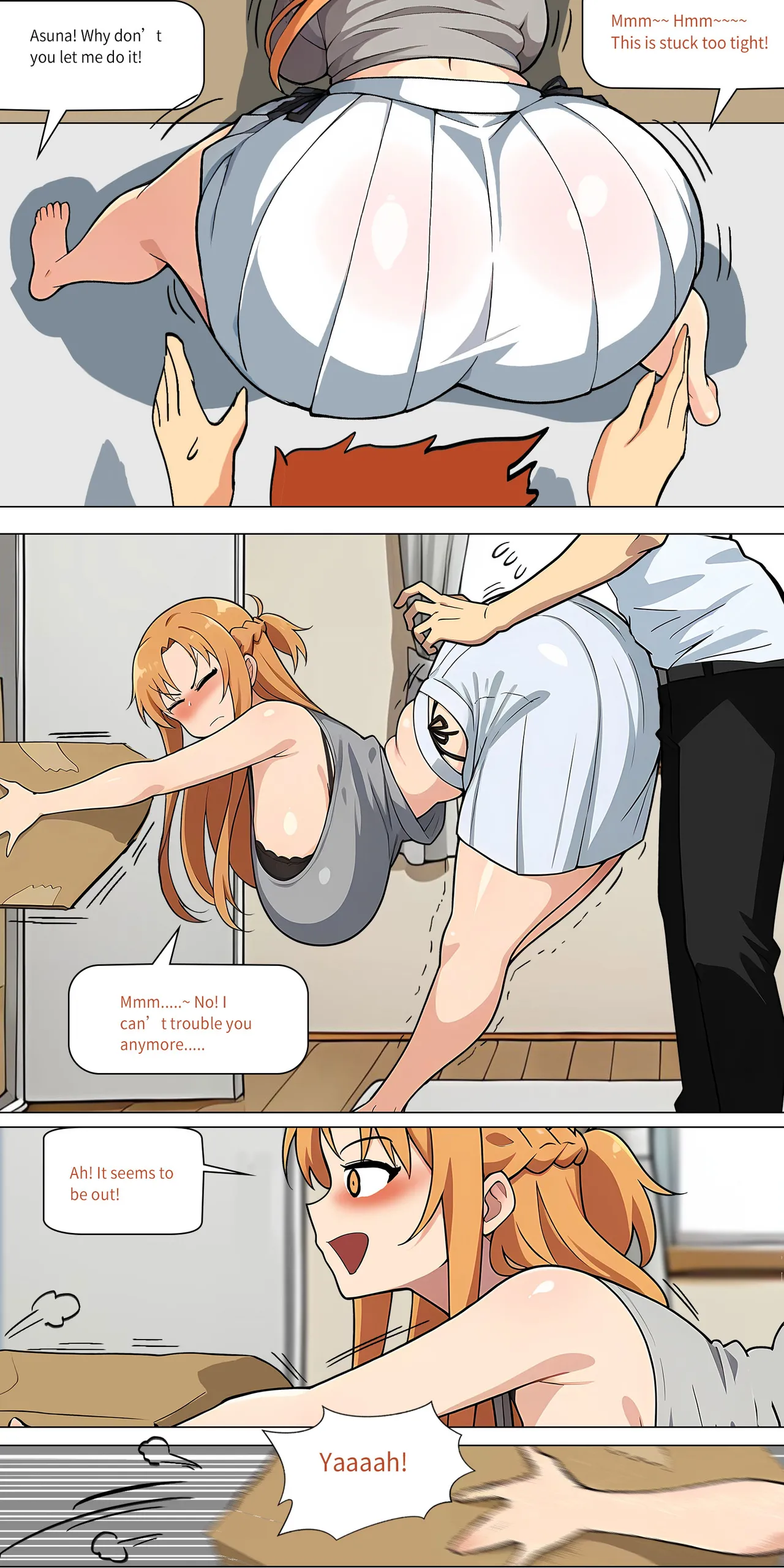Asuna Family NTR (Sword Art Online) [Zhi Yitiaomiao) - Chapter 1 — Page 356