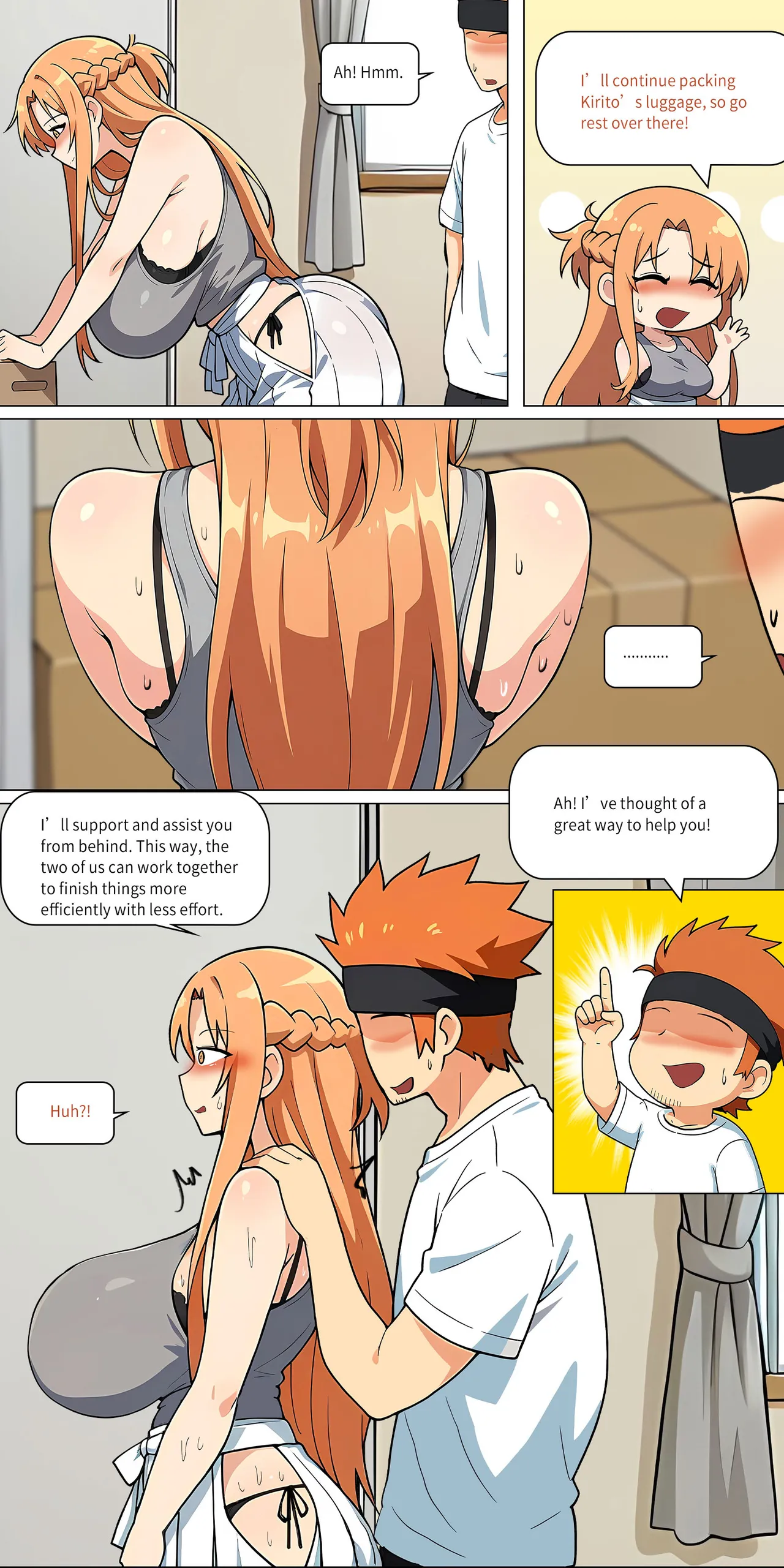 Asuna Family NTR (Sword Art Online) [Zhi Yitiaomiao) - Chapter 1 — Page 366